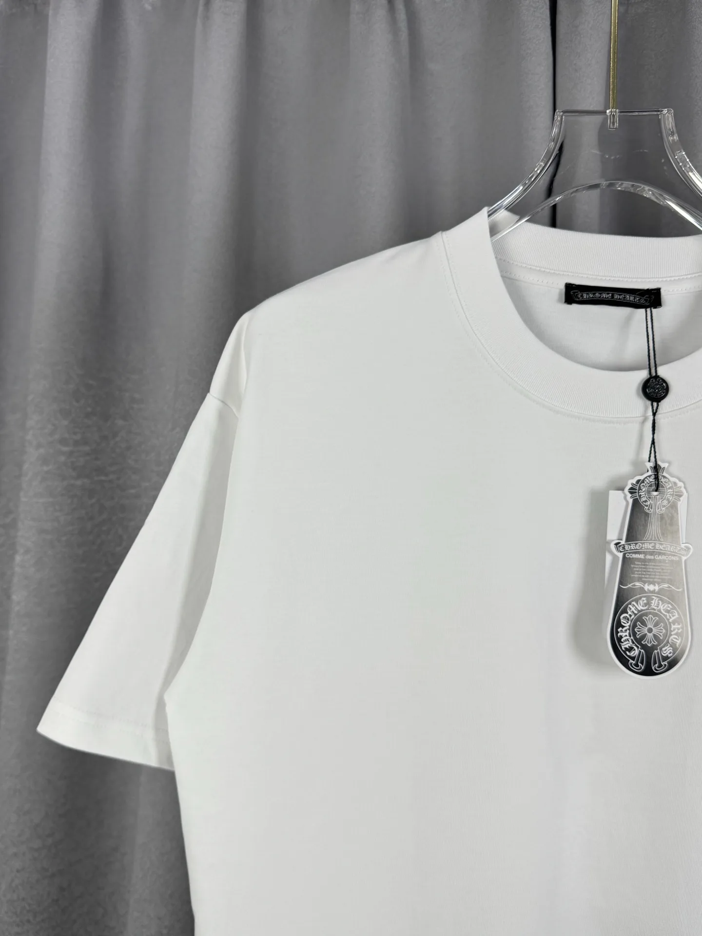 Chrome Hearts Embroidered Logo Cotton T-Shirt D15019560 — view 6