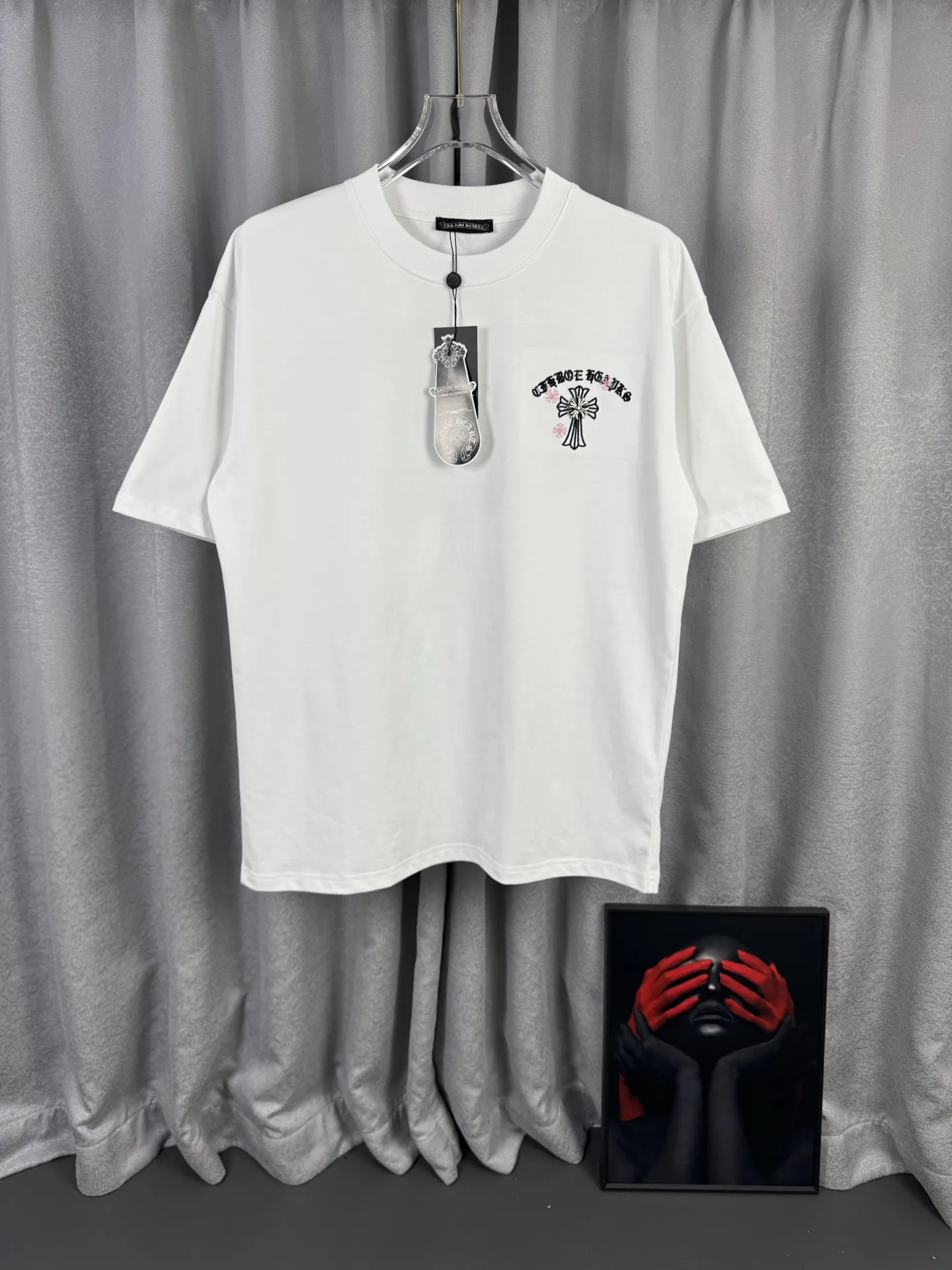 Embroidered Logo Cotton T-Shirt D15019583