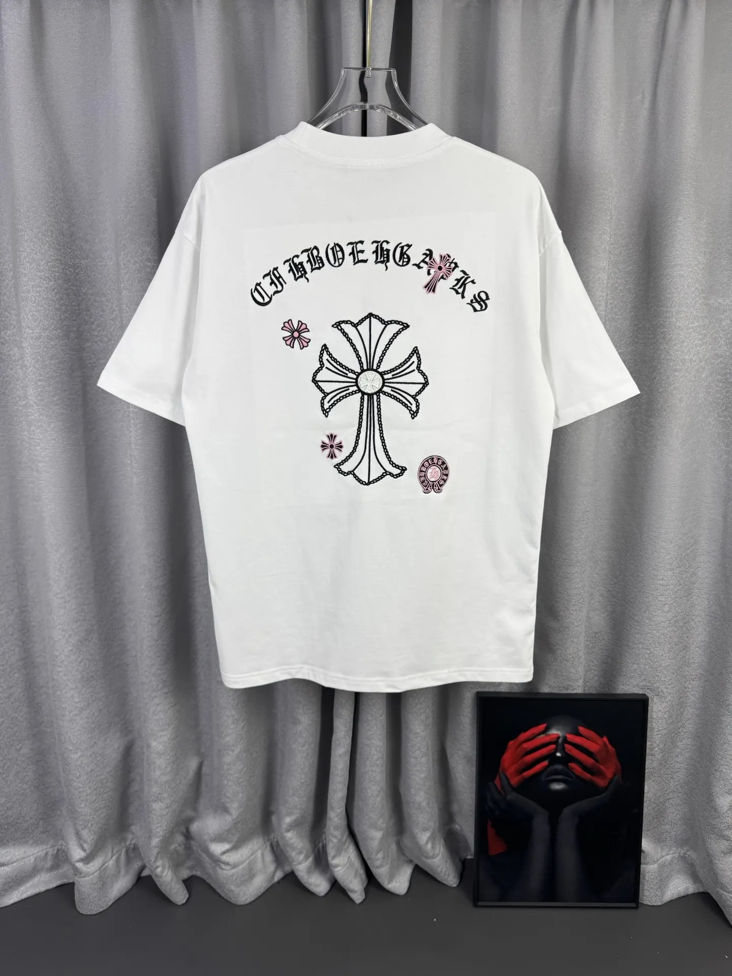 Embroidered Logo Cotton T-Shirt D15019583 — view 3