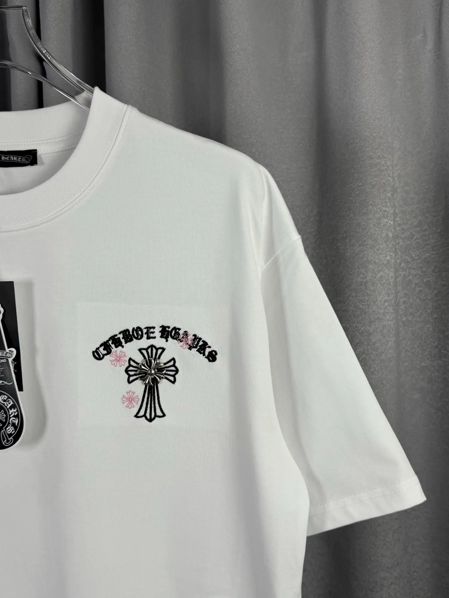 Embroidered Logo Cotton T-Shirt D15019583 — view 4