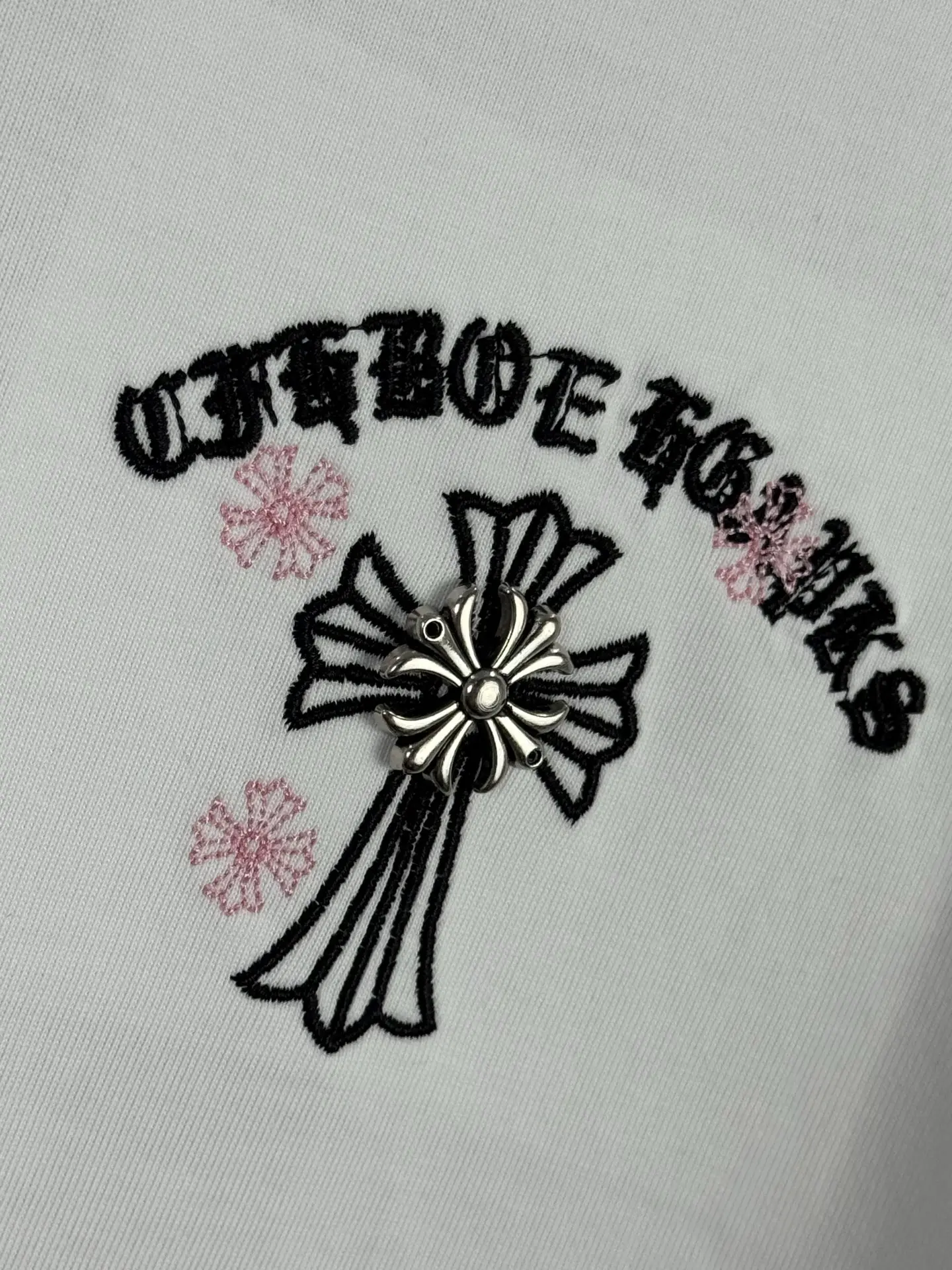 Embroidered Logo Cotton T-Shirt D15019583 — view 7
