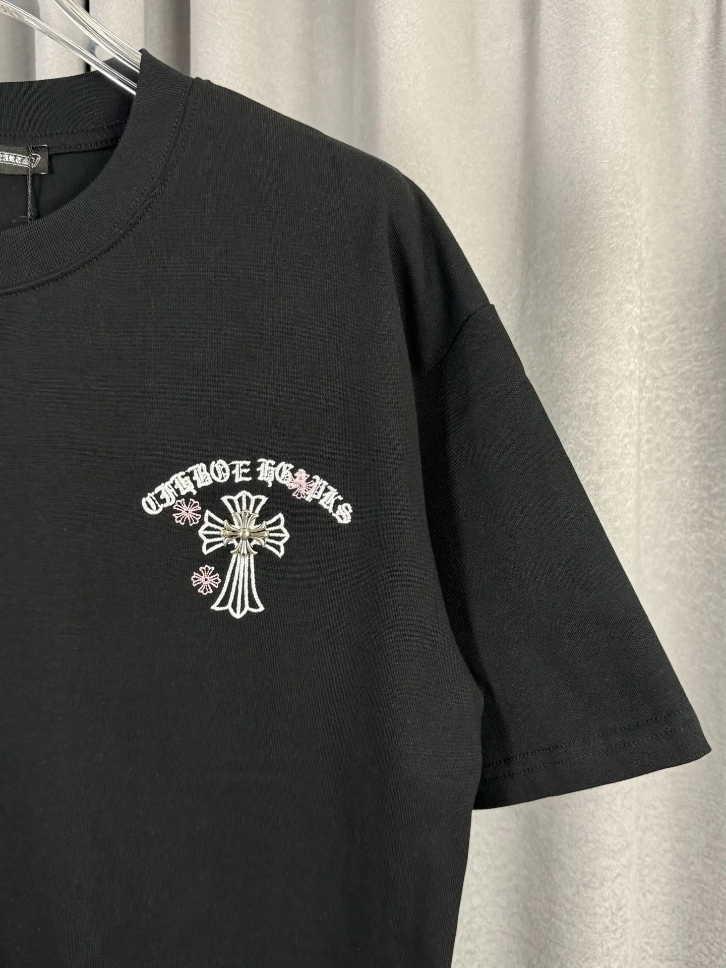 Embroidered Logo Cotton T-Shirt D15019580 — view 4