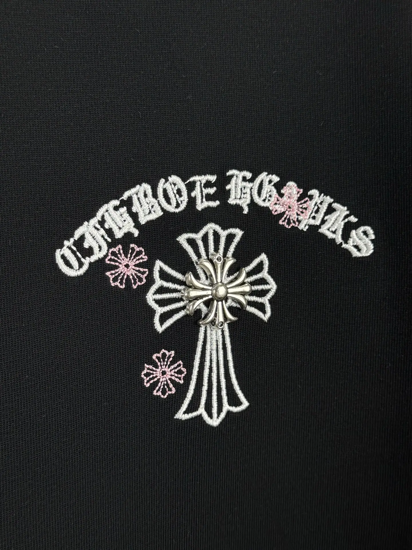 Embroidered Logo Cotton T-Shirt D15019580 — view 6