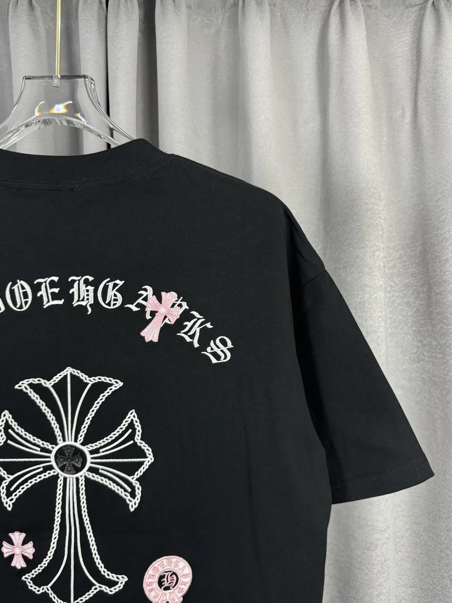 Embroidered Logo Cotton T-Shirt D15019580 — view 8