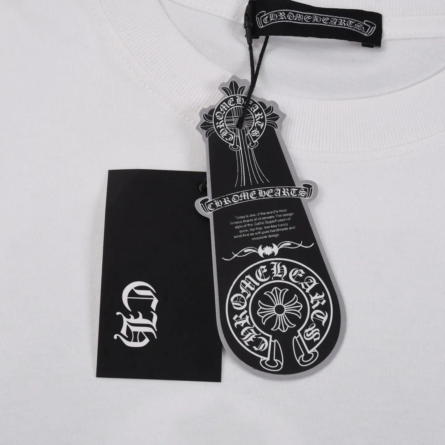 Chrome Hearts Vinyl Factory Logo Cotton T-Shirt D15513227 — view 5