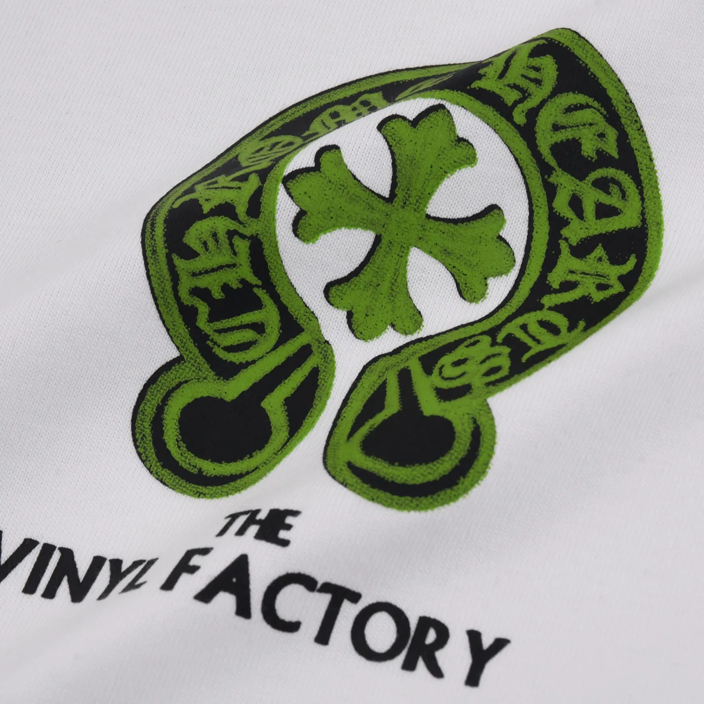 Chrome Hearts Vinyl Factory Logo Cotton T-Shirt D15513227 — view 6
