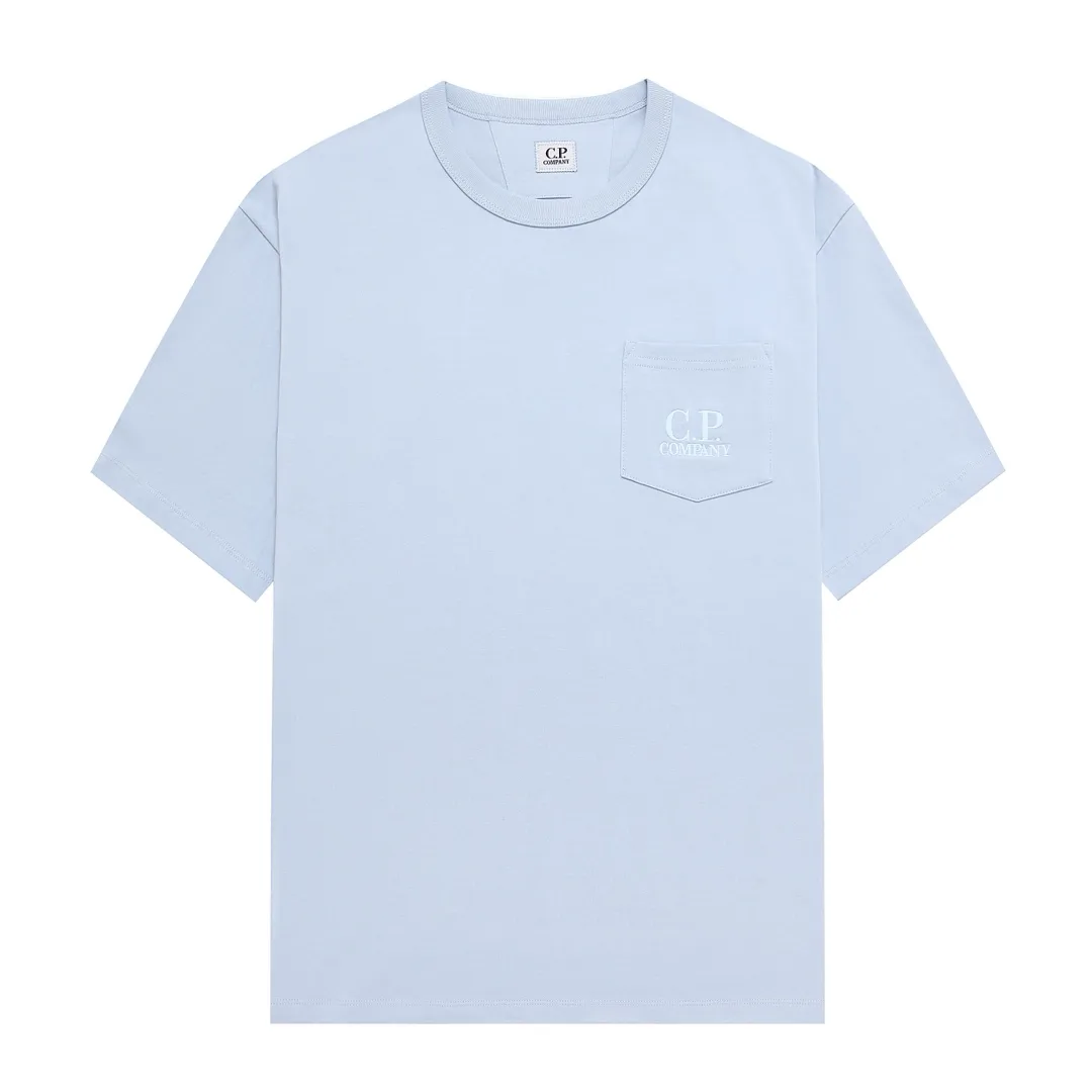Embroidered Logo Cotton Pocket T-Shirt D15513224