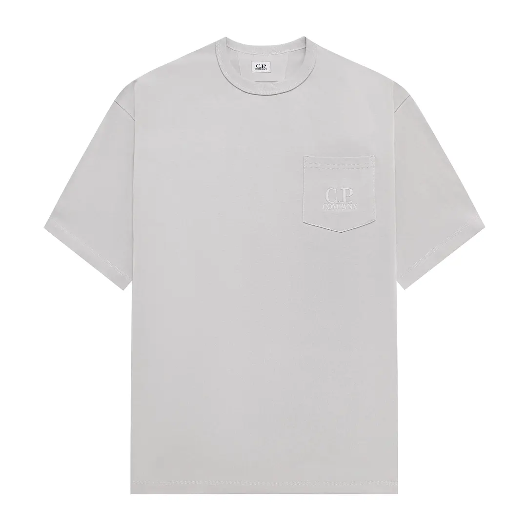 Embroidered Logo Cotton Pocket T-Shirt D15513225