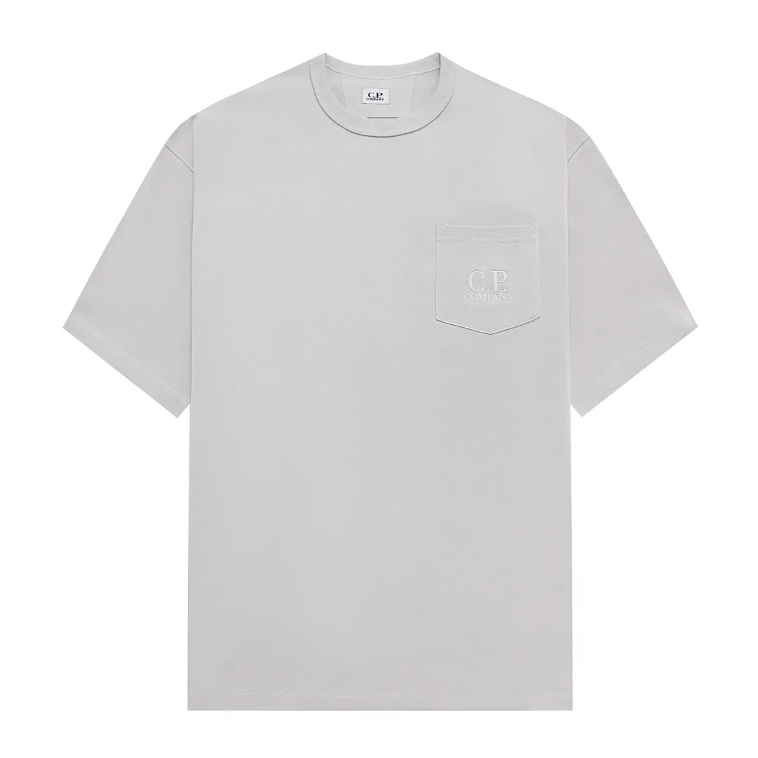 Embroidered Logo Cotton Pocket T-Shirt D15513225
