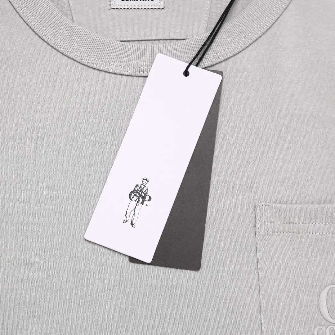Embroidered Logo Cotton Pocket T-Shirt D15513225 — view 8