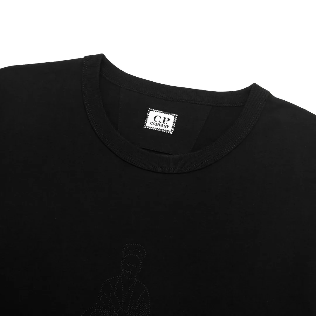 Embroidered Cotton Jersey T-Shirt D15513219 — view 3