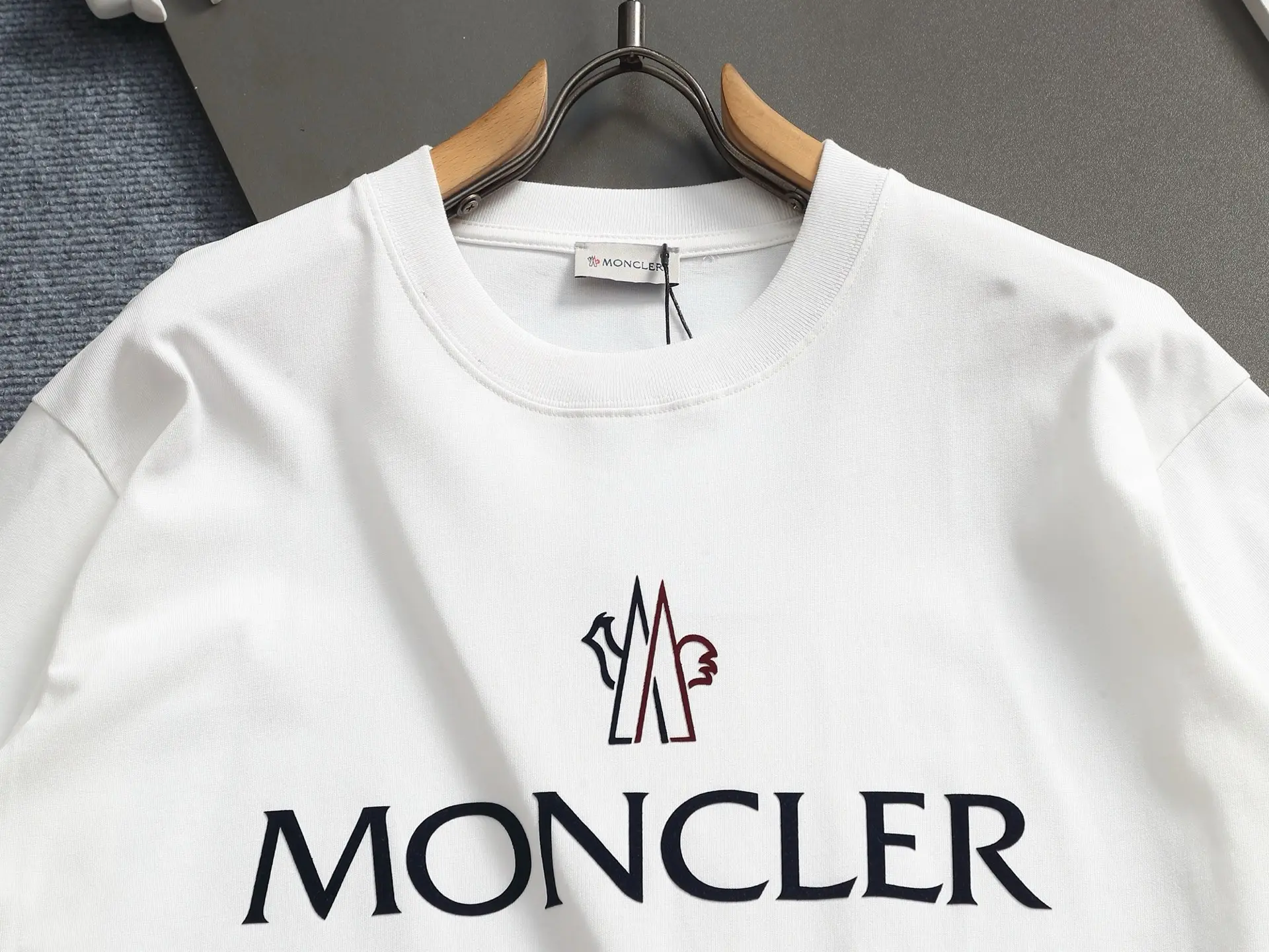 Logo Print Cotton Jersey T-Shirt D15514608 — view 3