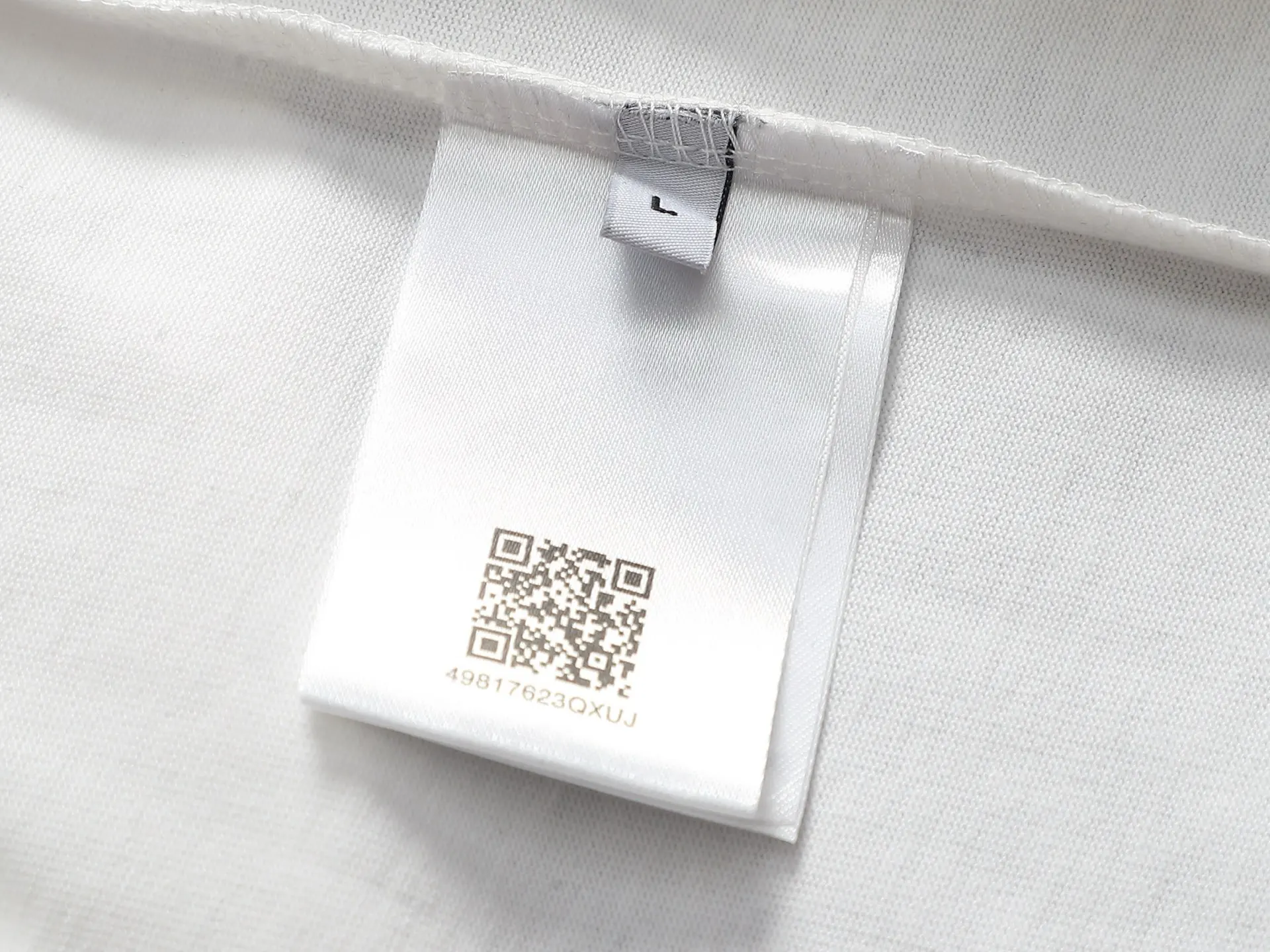 Logo Print Cotton Jersey T-Shirt D15514608 — view 9