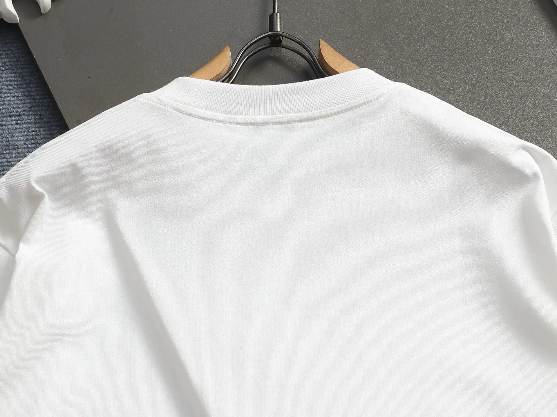 Logo Print Cotton Jersey T-Shirt D15514608 — view 10