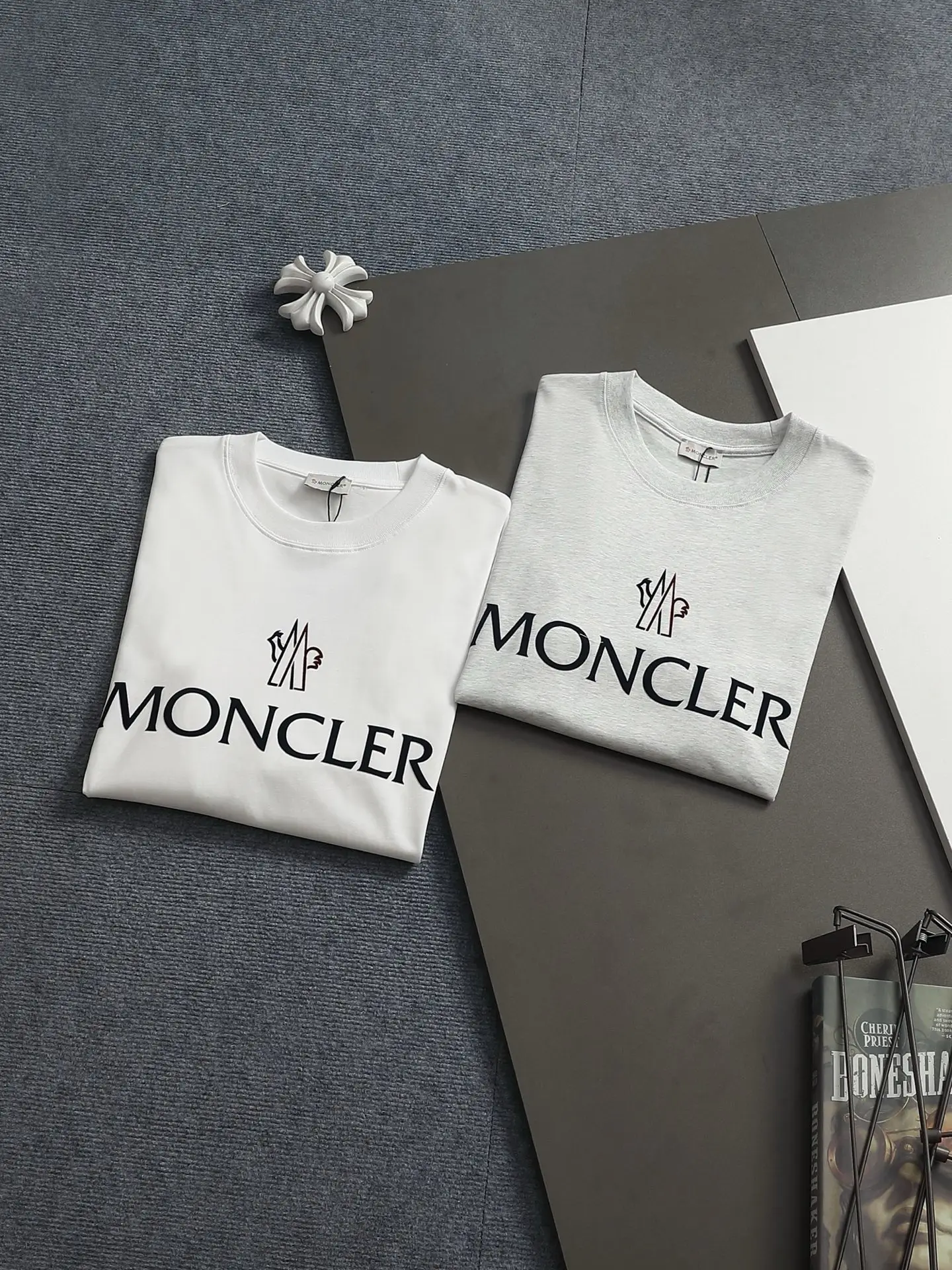 Logo Print Cotton Jersey T-Shirt D15514608 — view 11