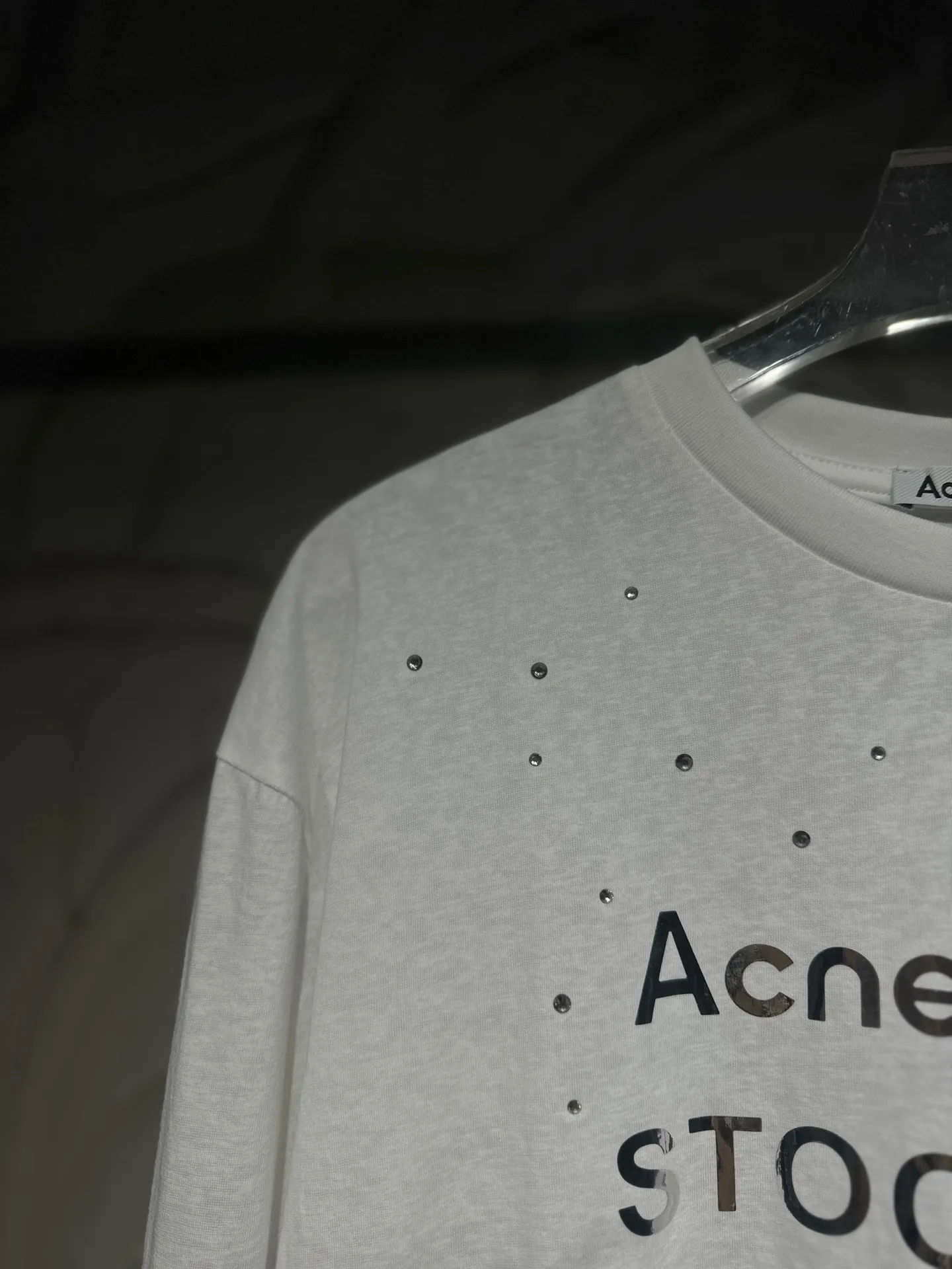 1996 Rhinestone Logo Long-Sleeve T-Shirt D15524350 — view 4