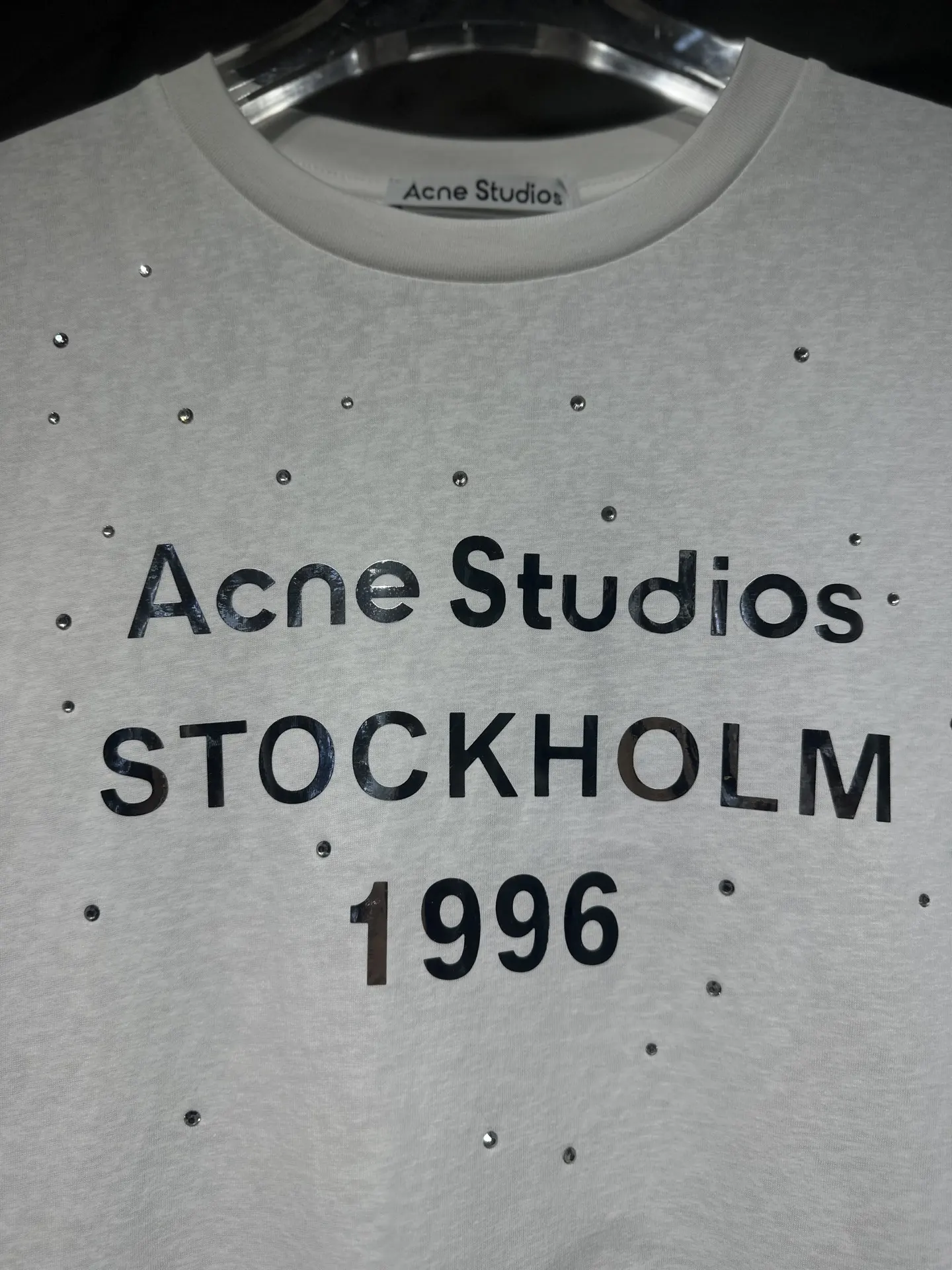 1996 Rhinestone Logo Long-Sleeve T-Shirt D15524350 — view 6