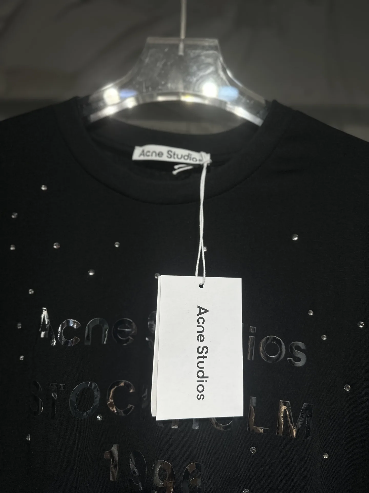 1996 Rhinestone Logo Long-Sleeve T-Shirt D15524349 — view 3