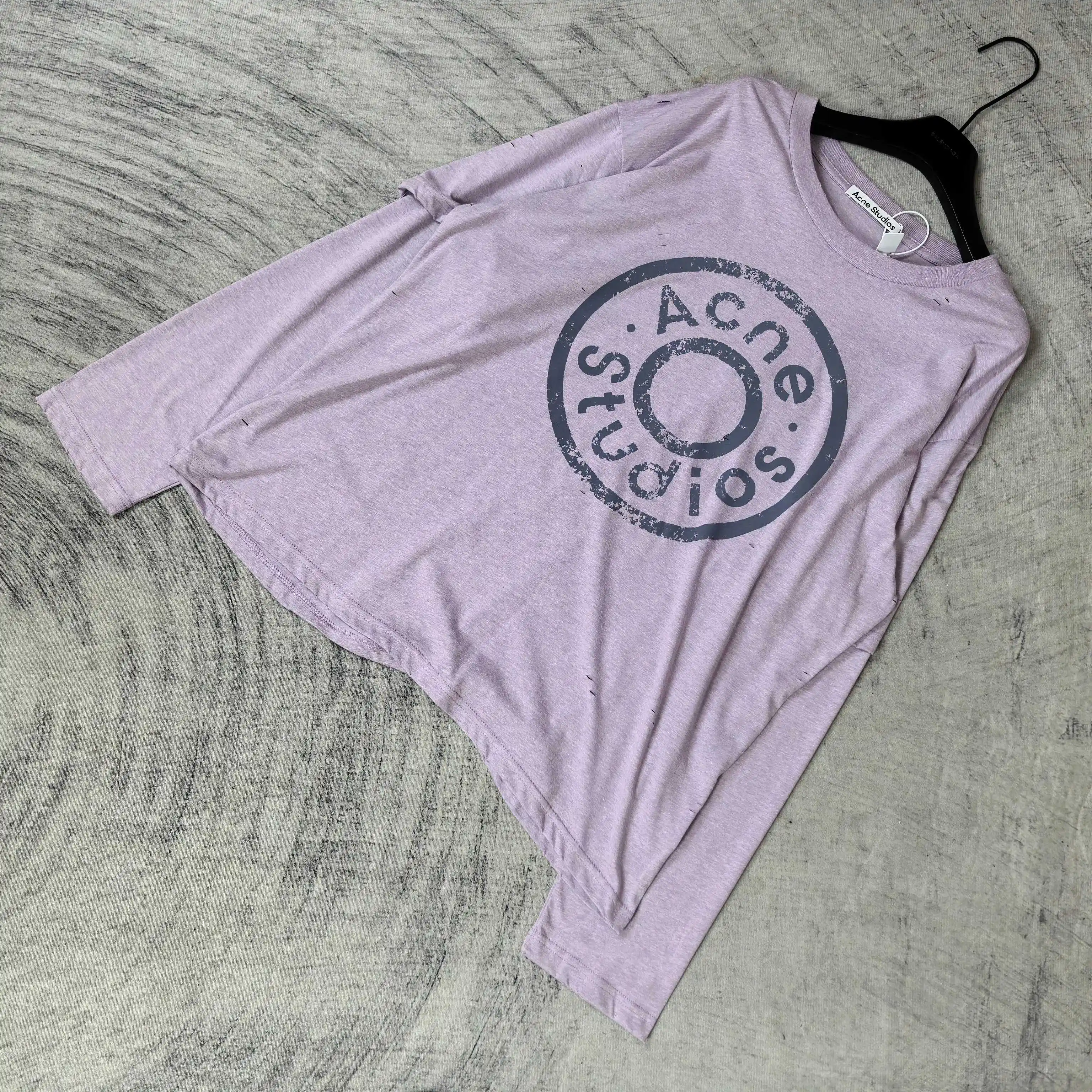 Distressed Logo Print Long-Sleeve T-Shirt D15524522 — view 4
