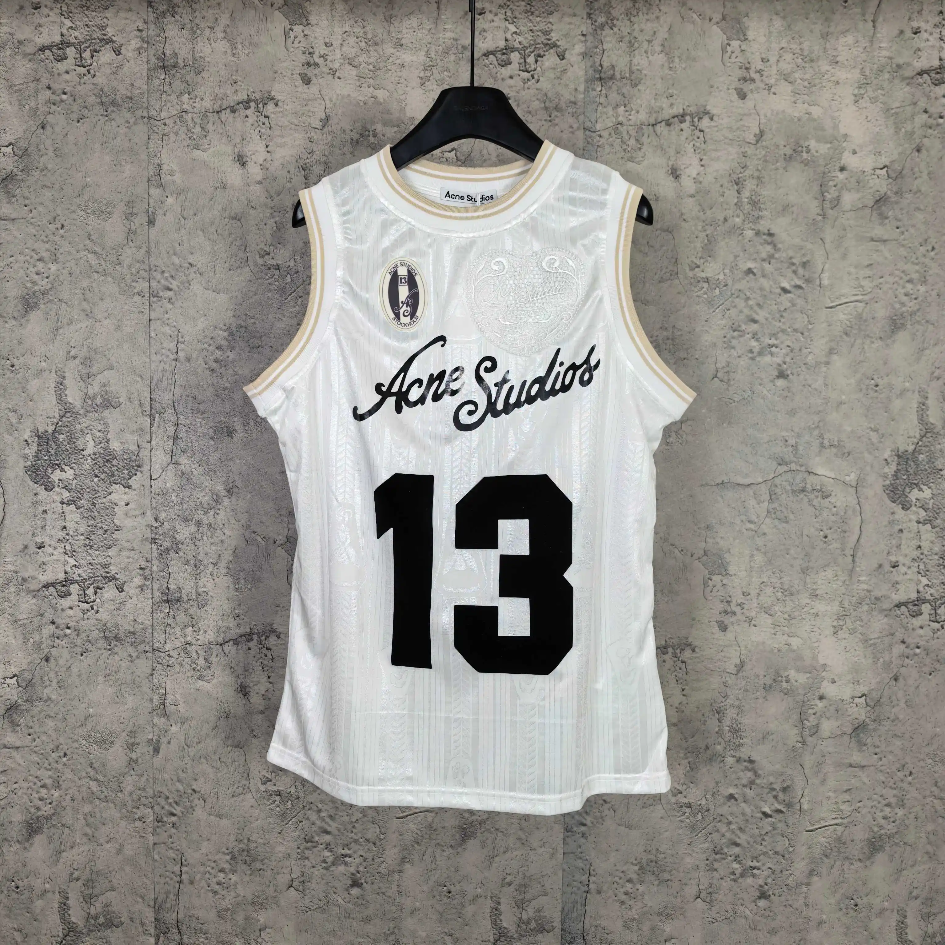 Logo Print Basketball Jersey Tank Top D15524576