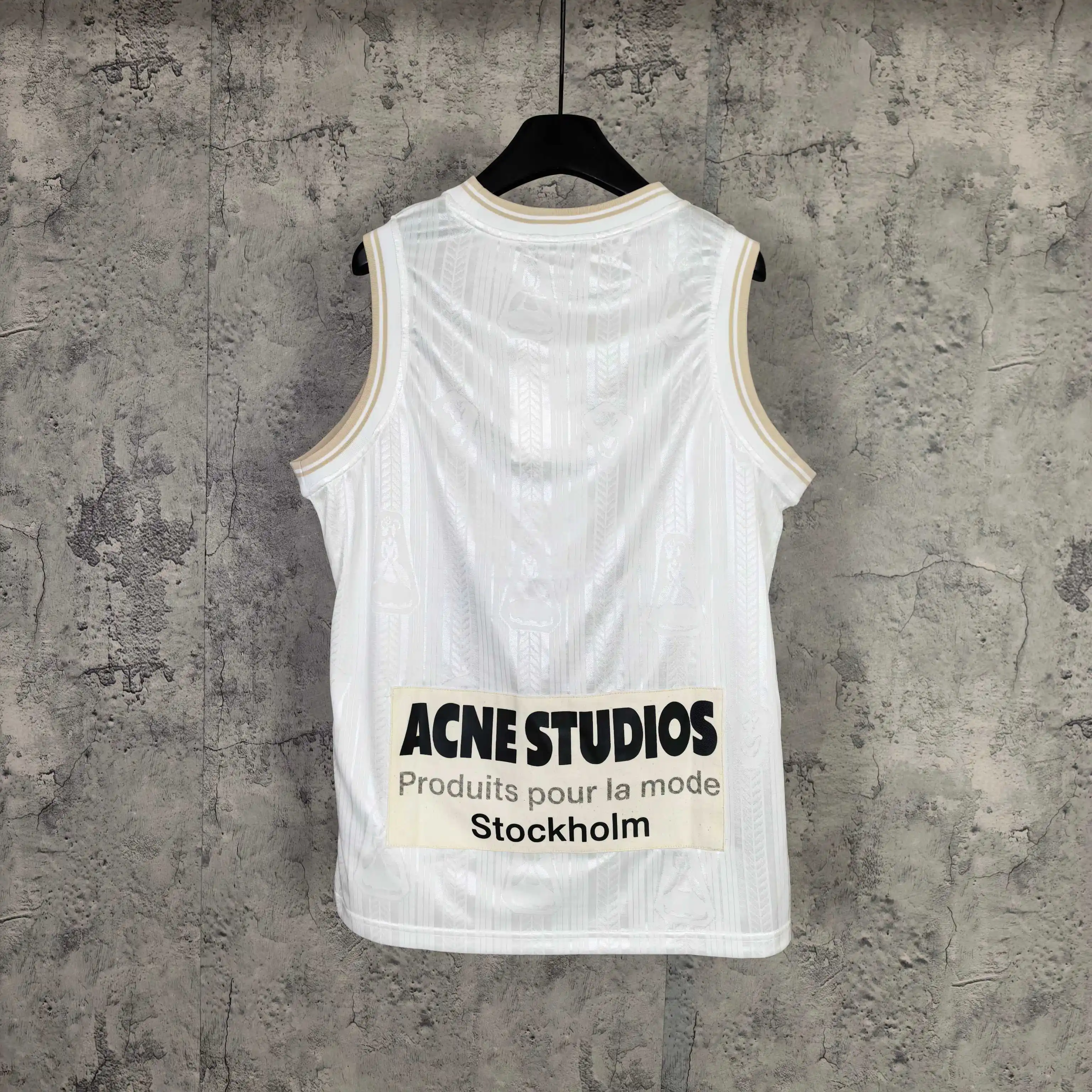 Logo Print Basketball Jersey Tank Top D15524576 — view 2