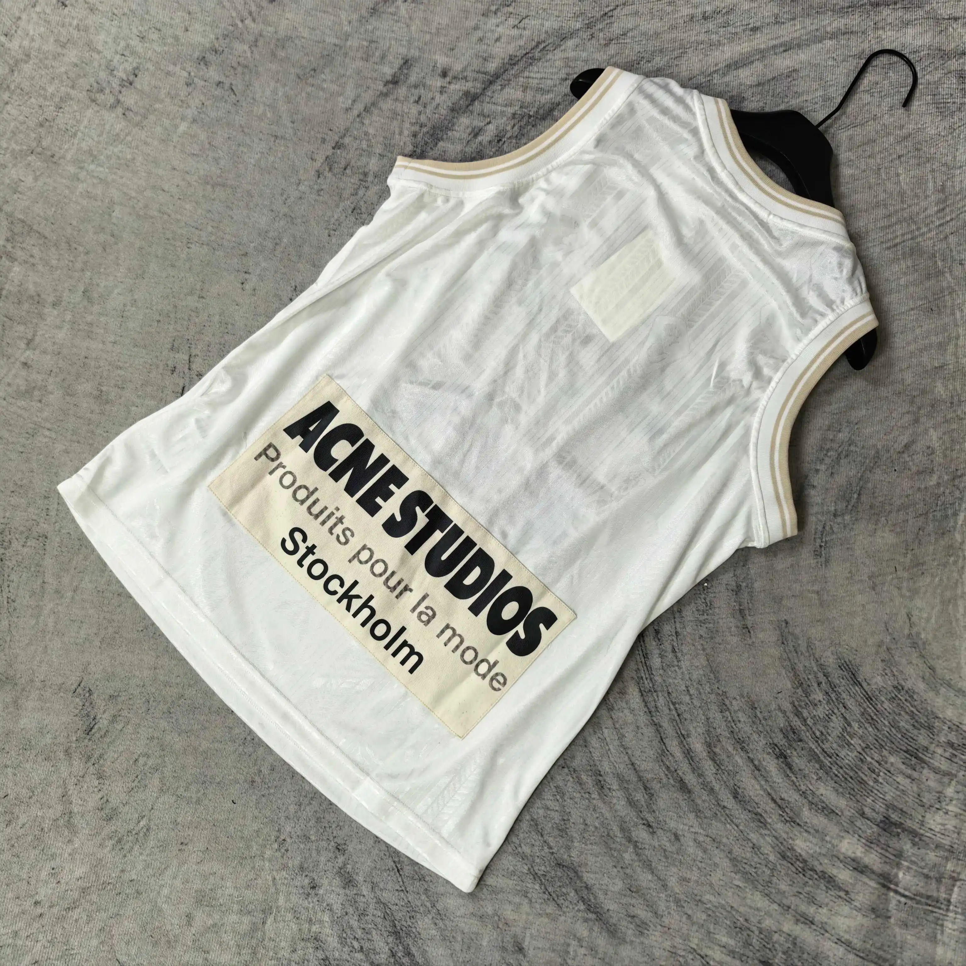 Logo Print Basketball Jersey Tank Top D15524576 — view 5