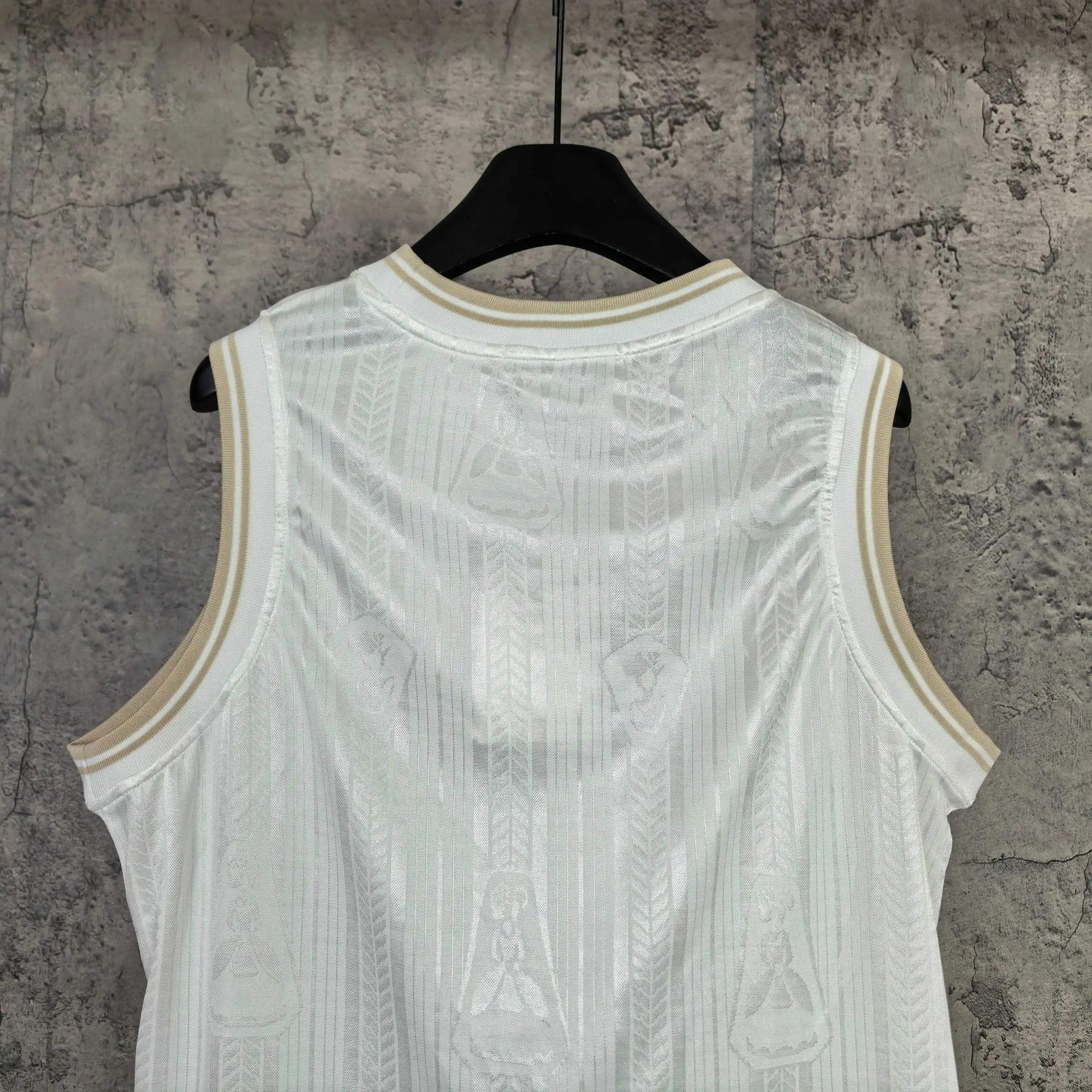 Logo Print Basketball Jersey Tank Top D15524576 — view 6