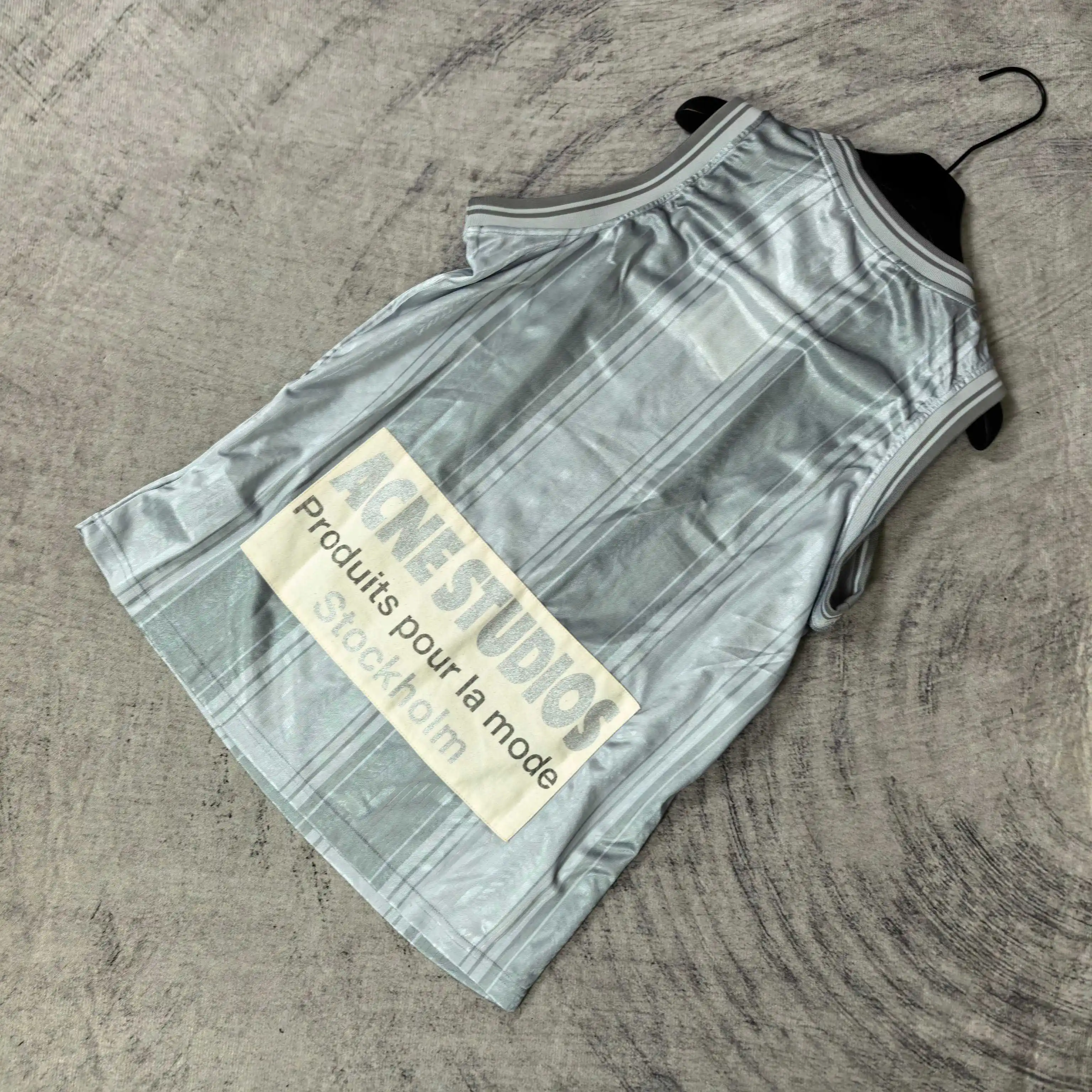 Logo-Print Mesh Football Jersey Vest D15524577 — view 5