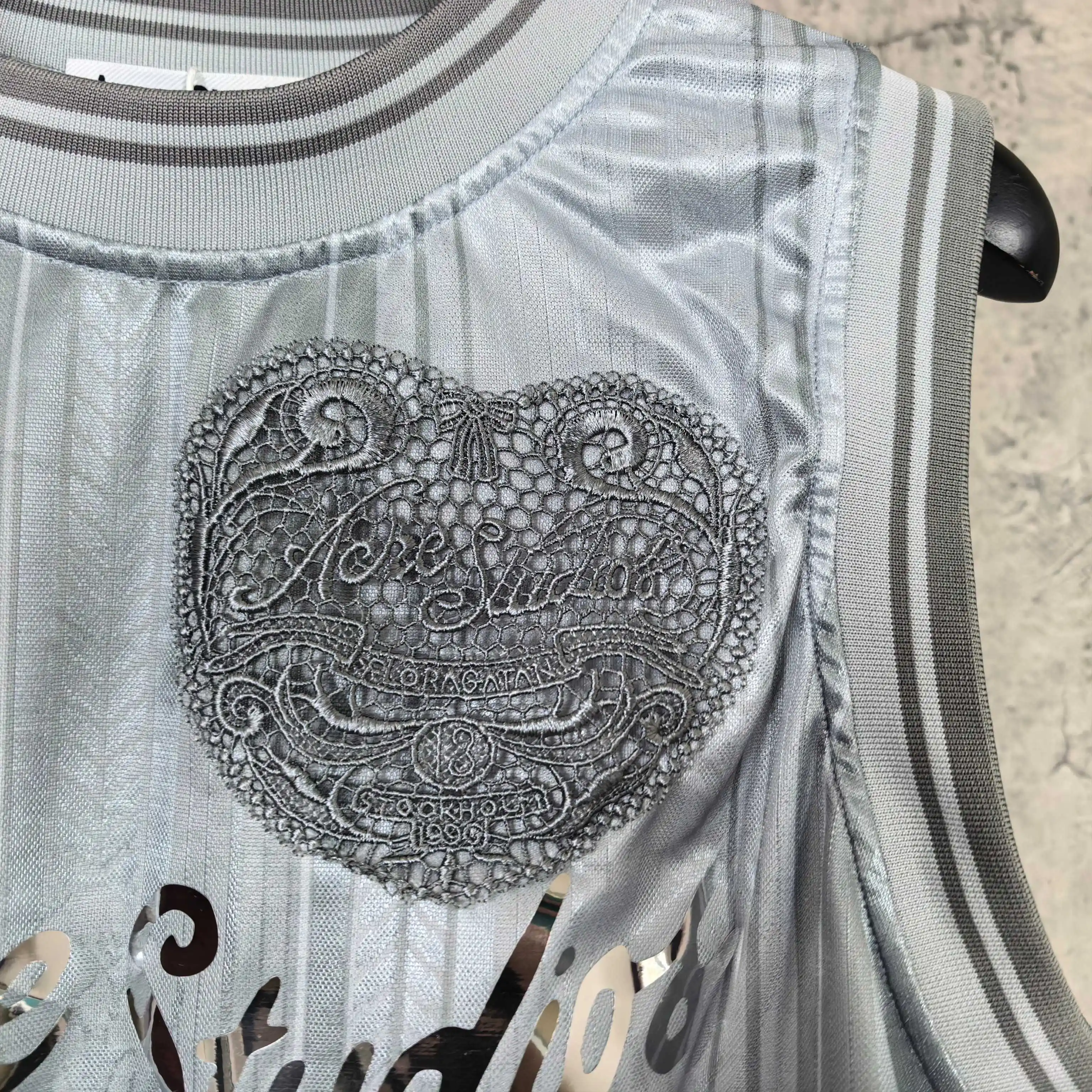 Logo-Print Mesh Football Jersey Vest D15524577 — view 13