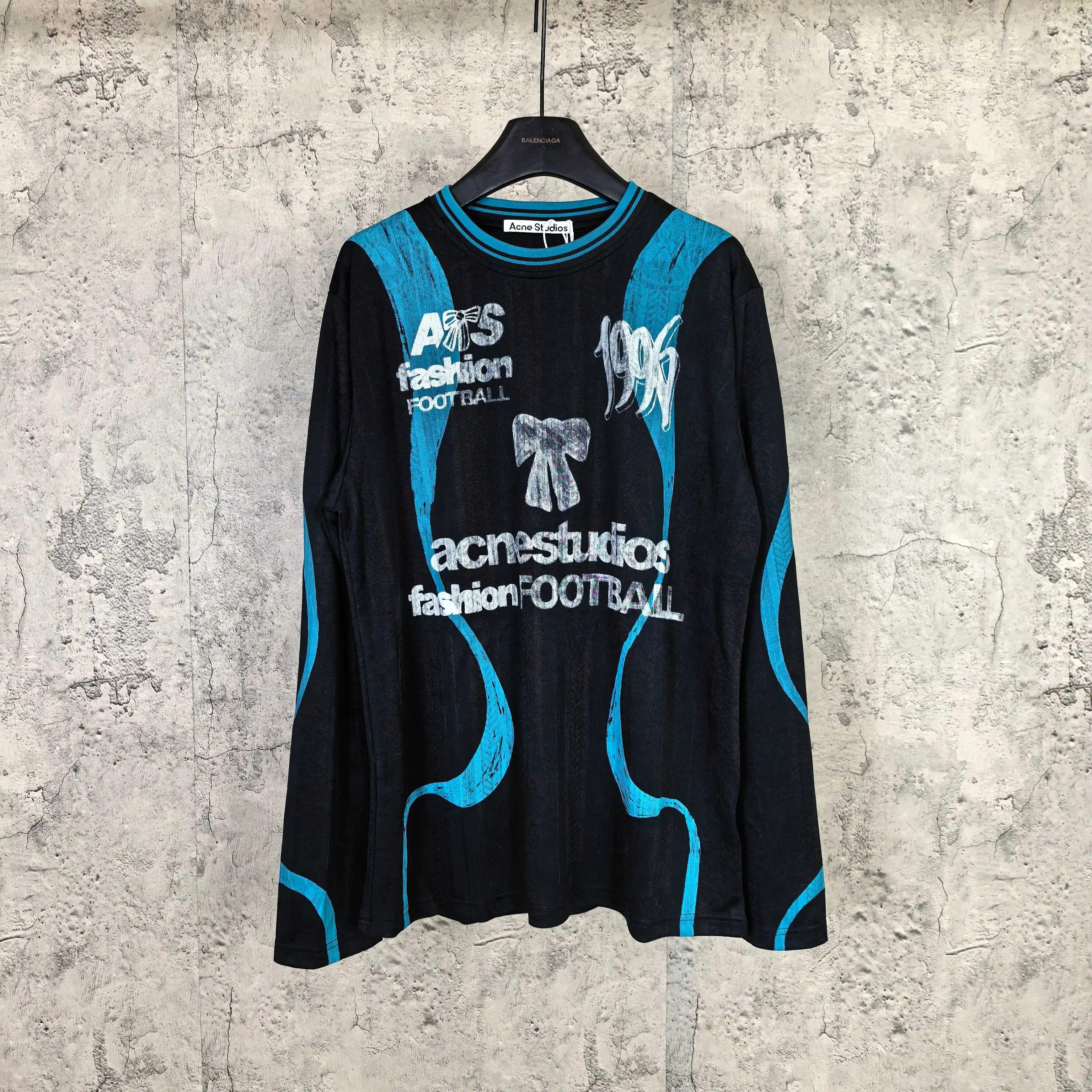 Long-Sleeve Graphic Football Jersey D15524552