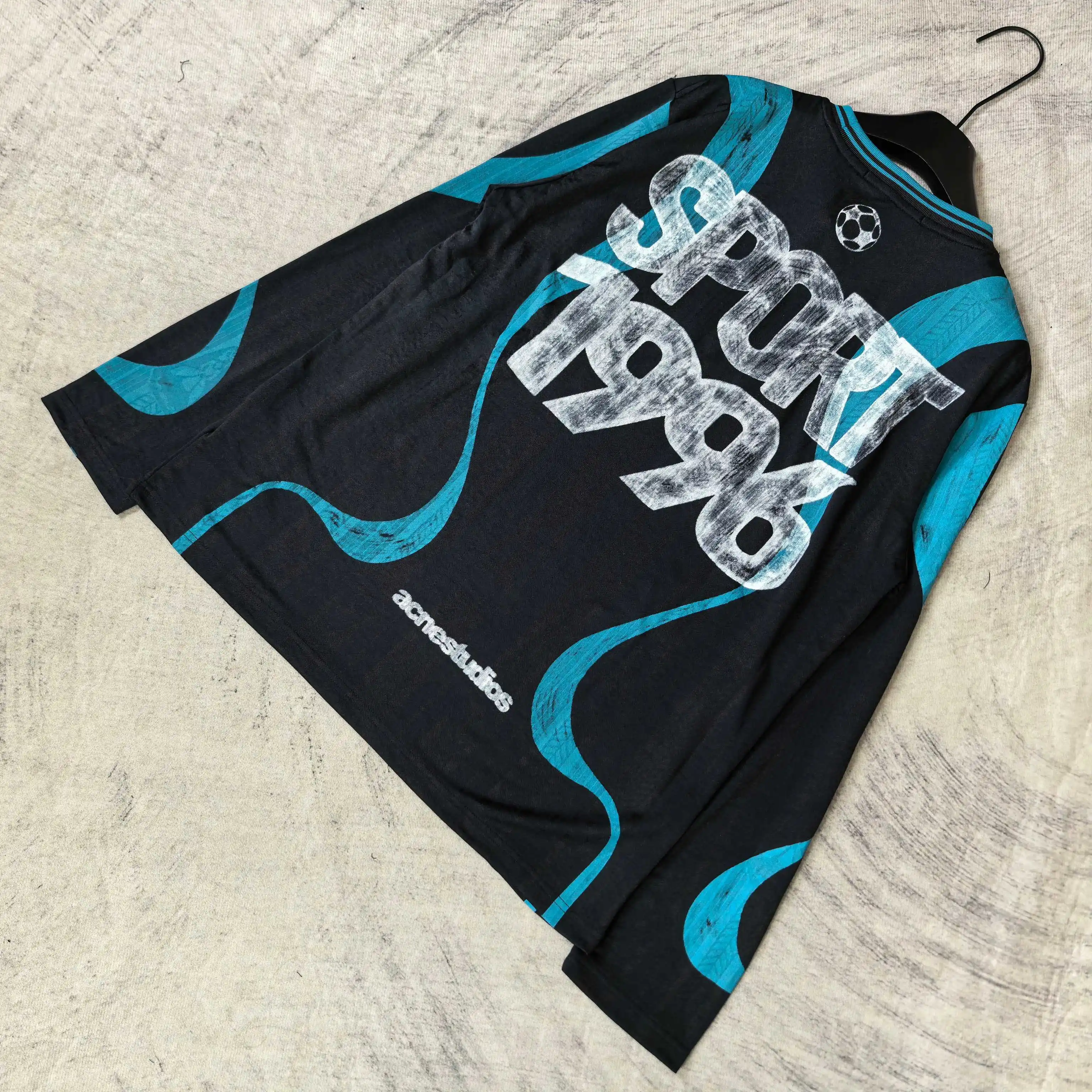 Long-Sleeve Graphic Football Jersey D15524552 — view 5
