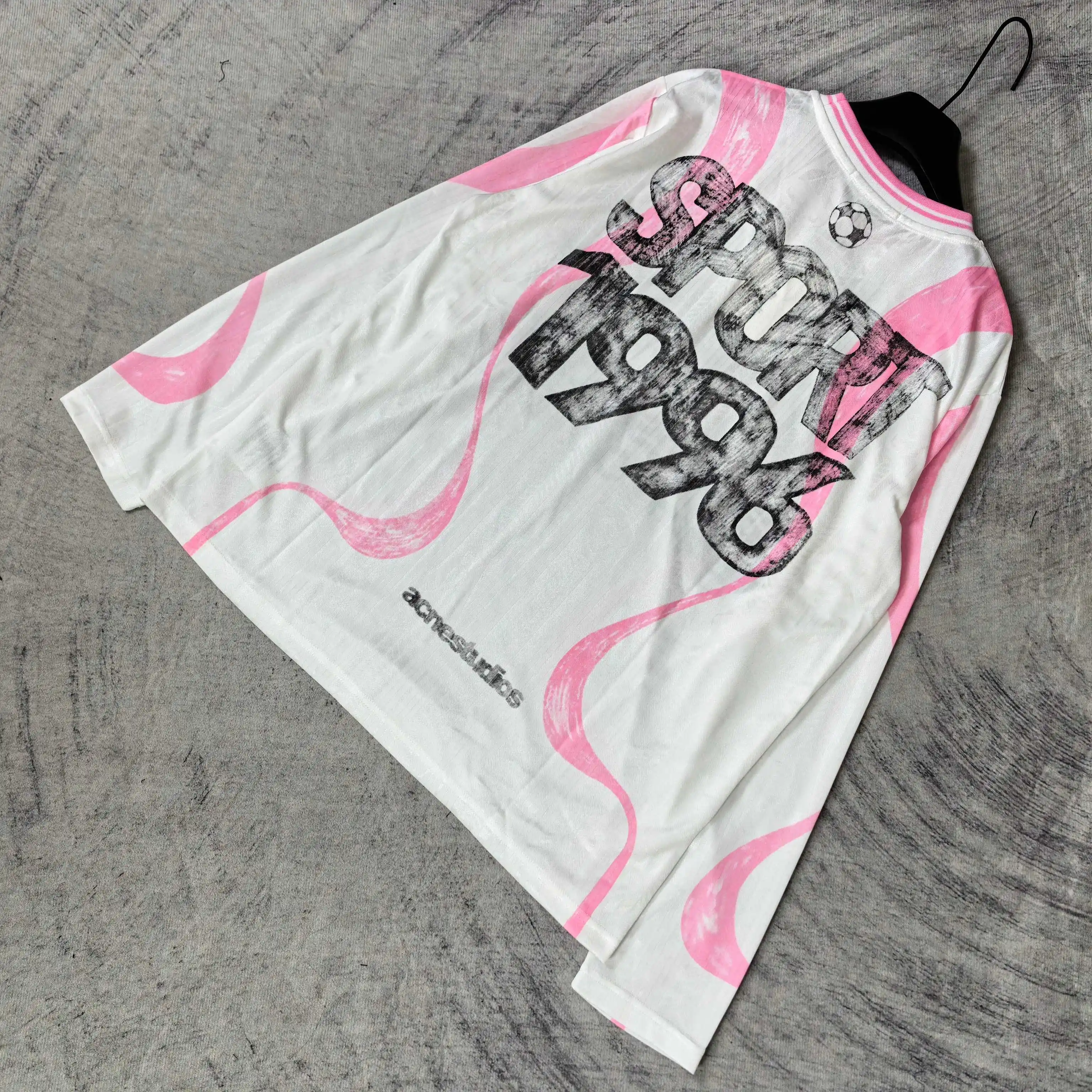 Graphic Print Long-Sleeve Football Jersey D15524553 — view 5