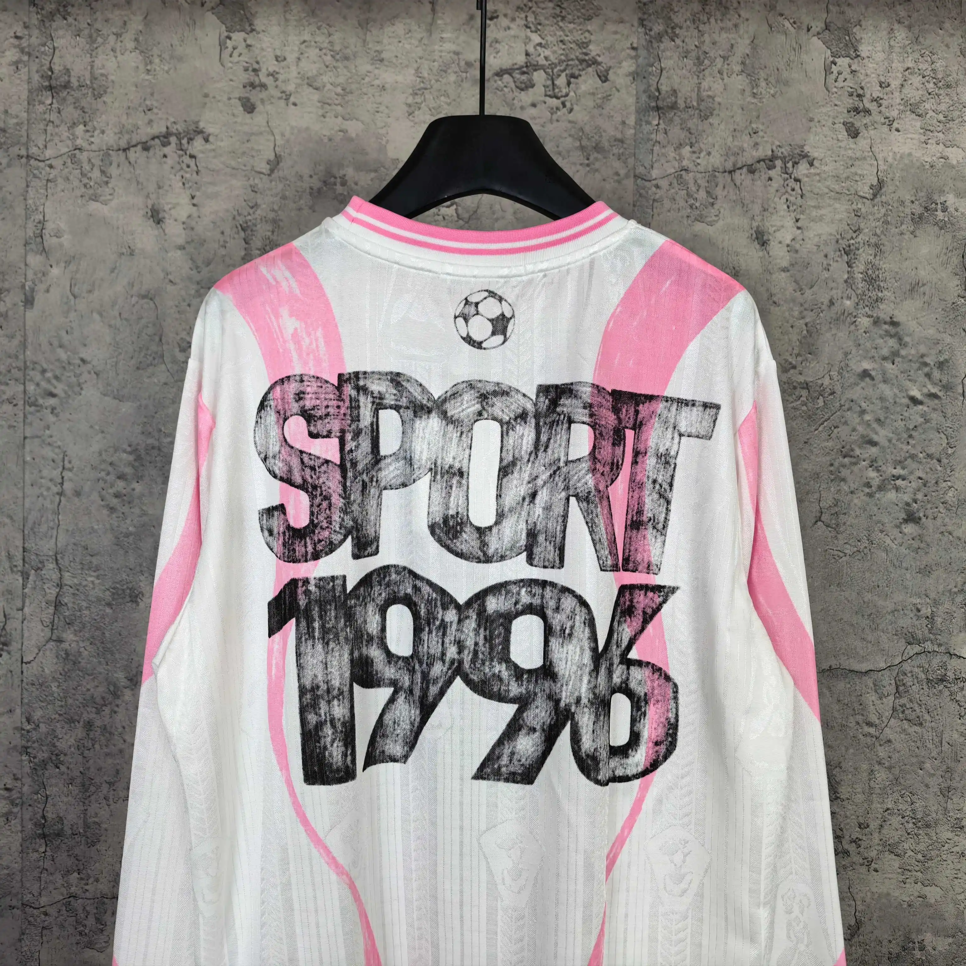 Graphic Print Long-Sleeve Football Jersey D15524553 — view 6