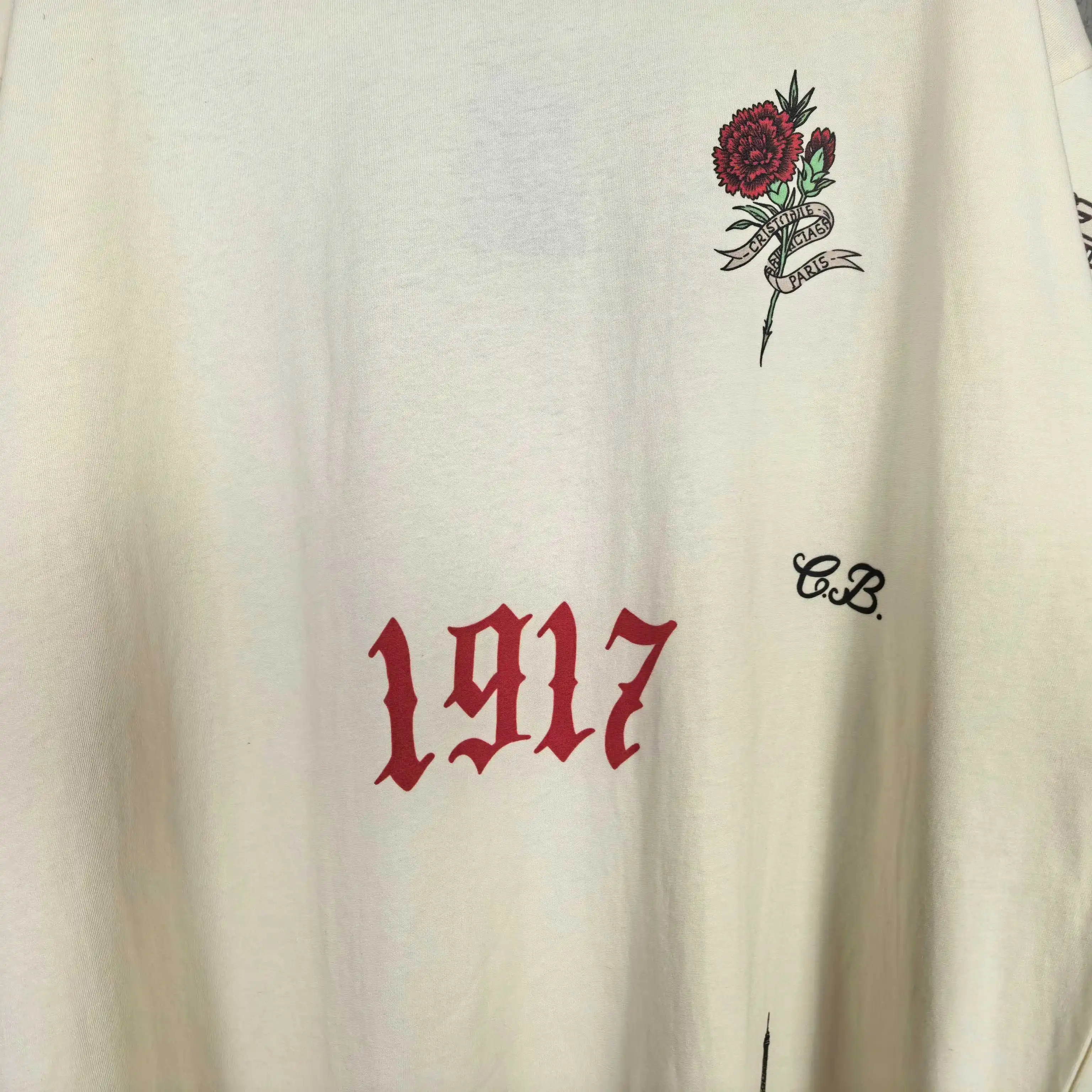 Tattoo Logo Print Medium Fit T-Shirt D15524461 — view 8