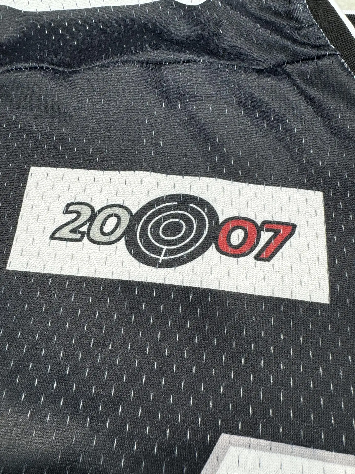Oversized Graphic Mesh Football Jersey D15524335 — view 20