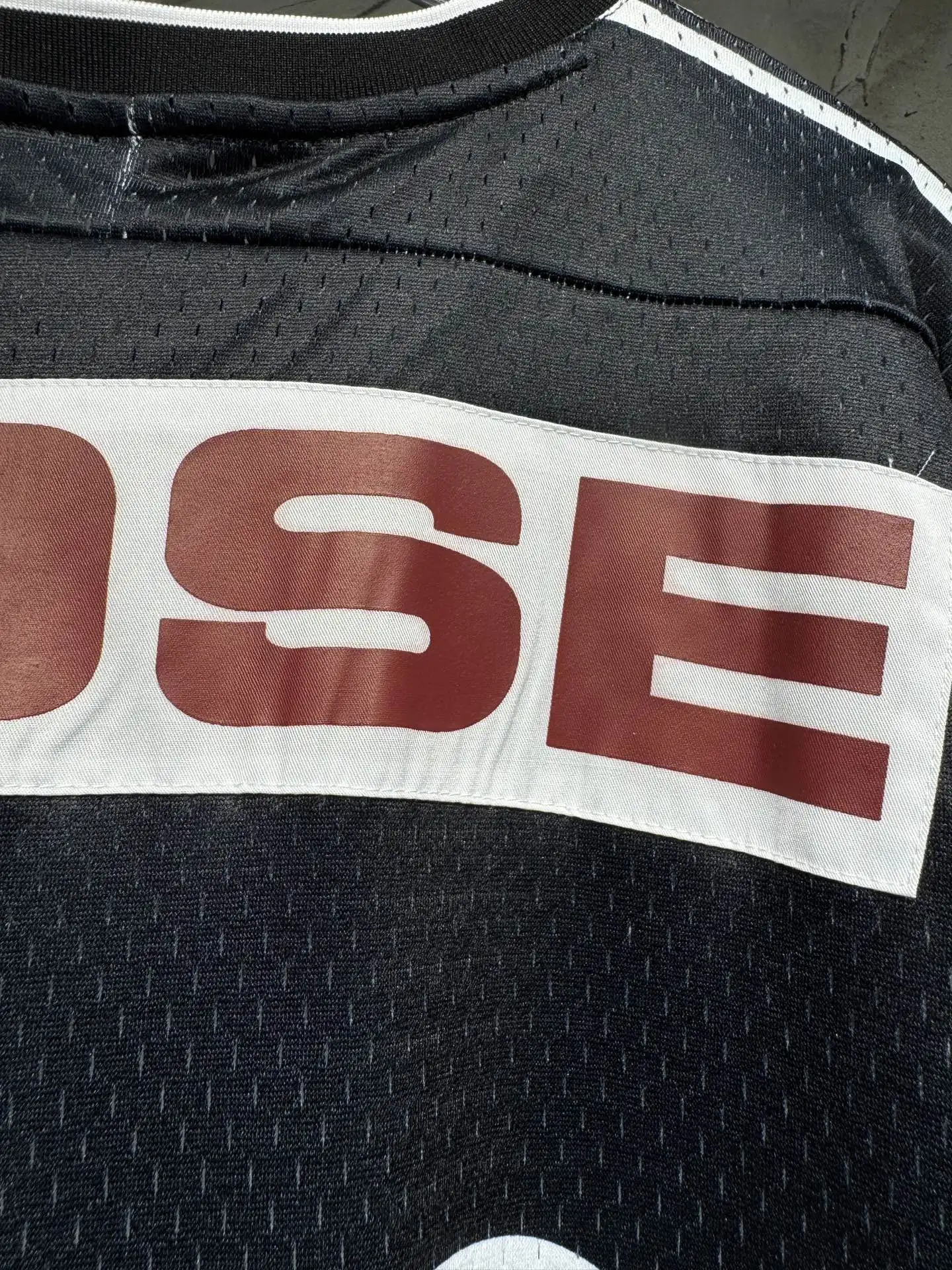 Oversized Graphic Mesh Football Jersey D15524335 — view 27