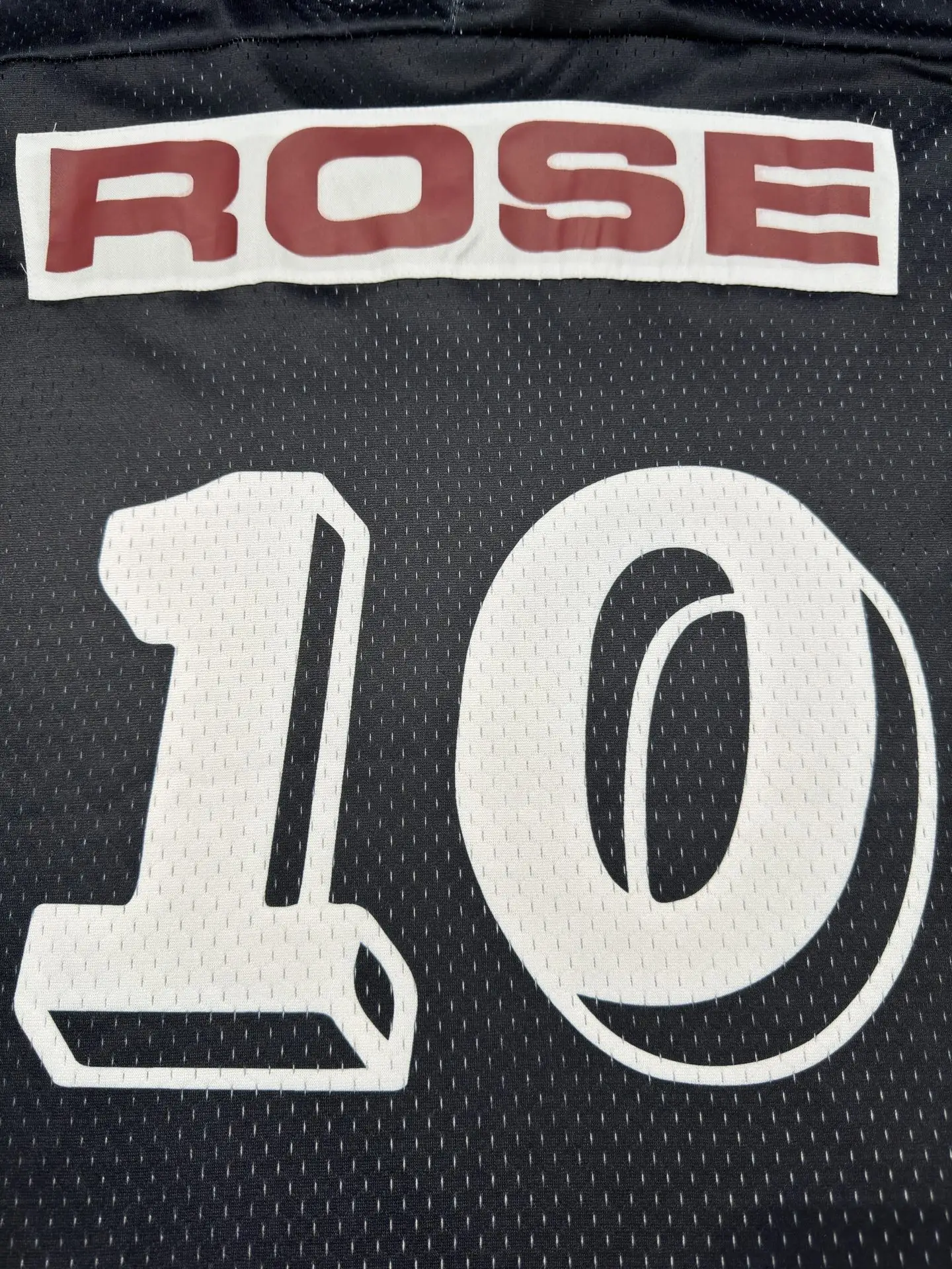 Oversized Graphic Mesh Football Jersey D15524335 — view 30