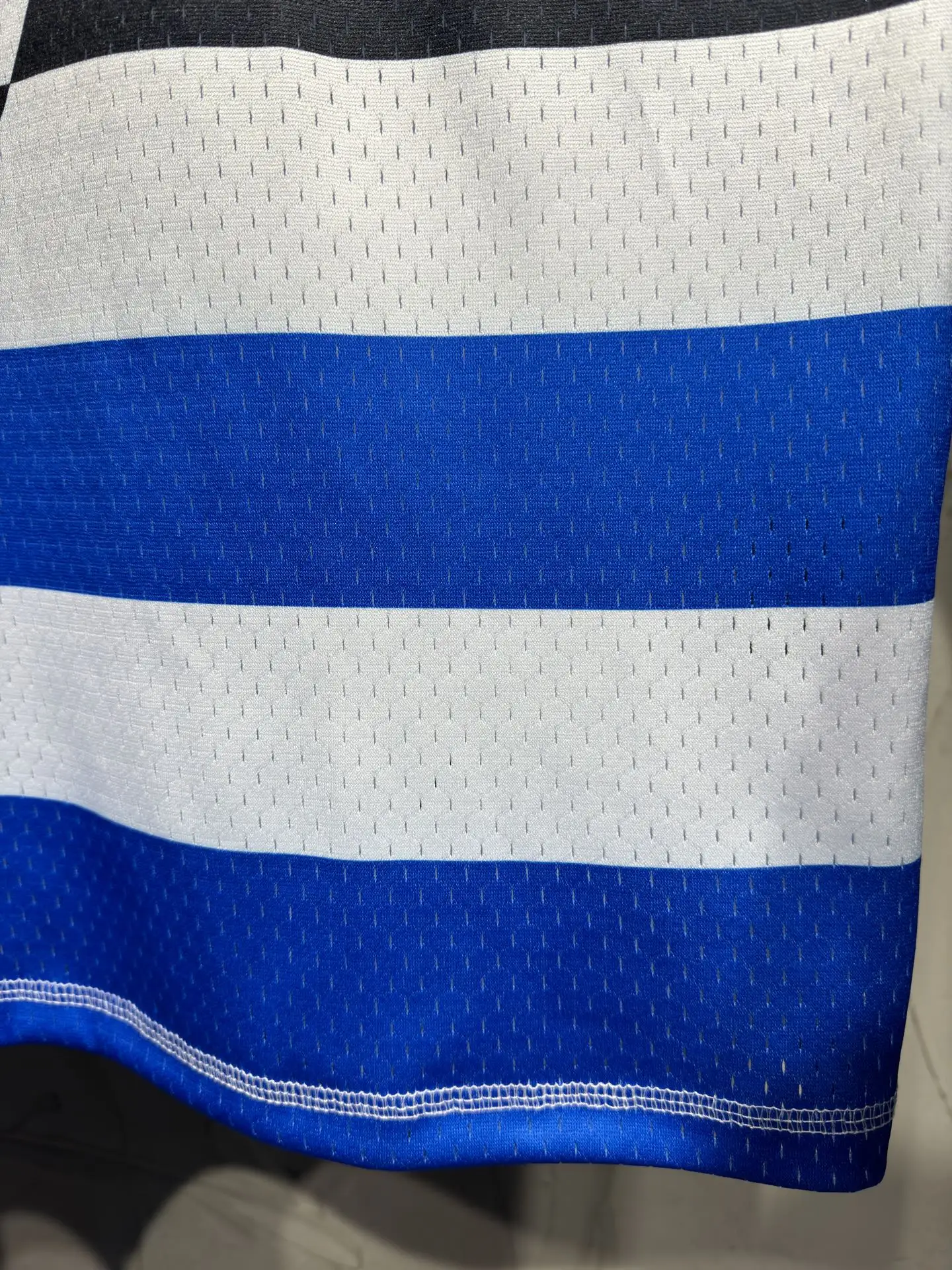 Oversized Striped Mesh Football Jersey D15524337 — view 10
