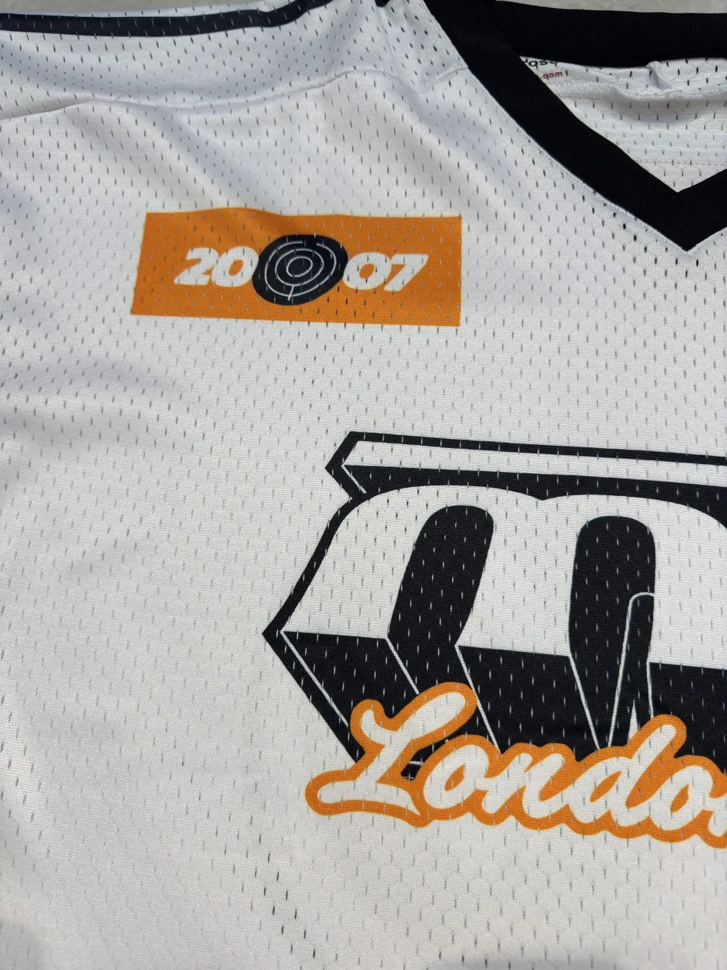 Oversized Striped Mesh Football Jersey D15524337 — view 16