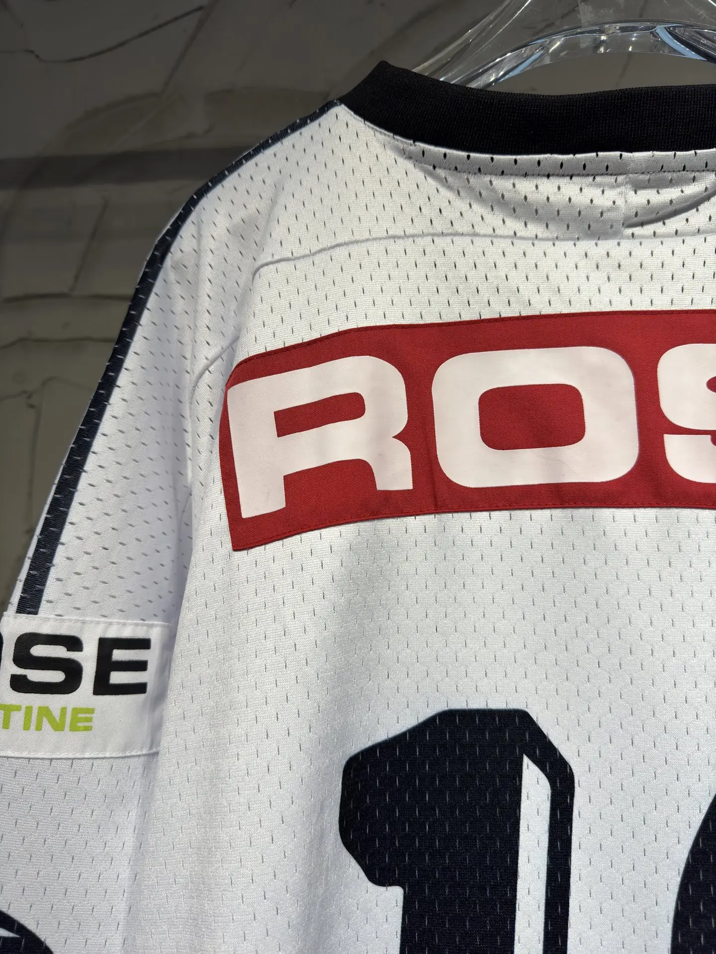 Oversized Striped Mesh Football Jersey D15524337 — view 22
