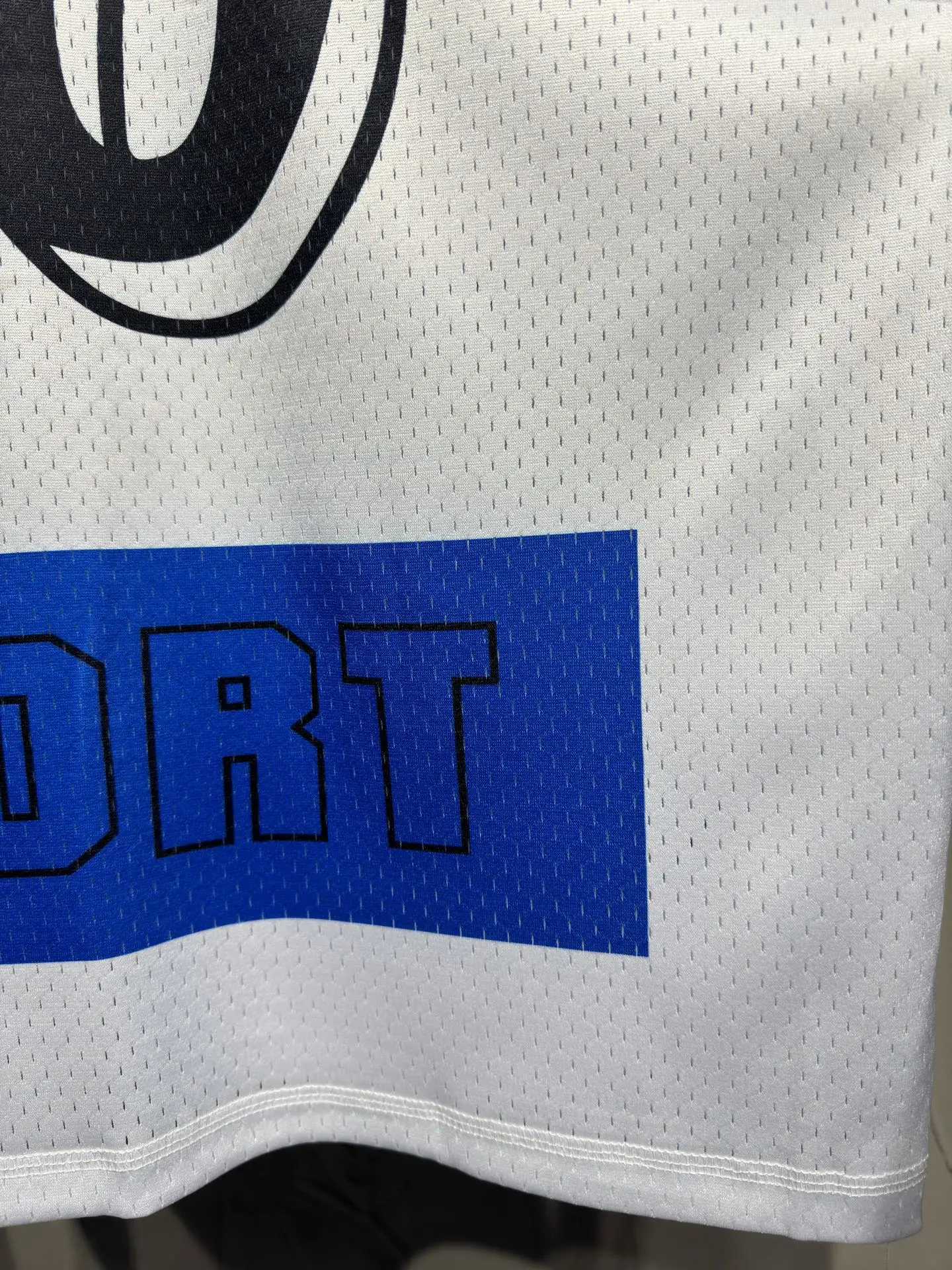 Oversized Striped Mesh Football Jersey D15524337 — view 29