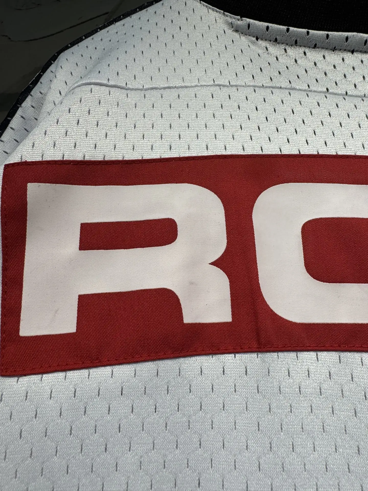 Oversized Striped Mesh Football Jersey D15524337 — view 30