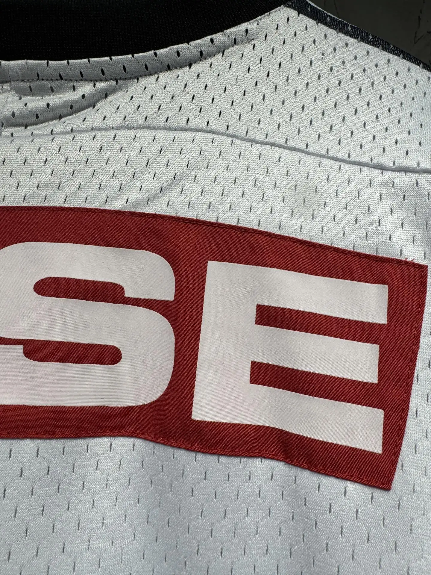 Oversized Striped Mesh Football Jersey D15524337 — view 31