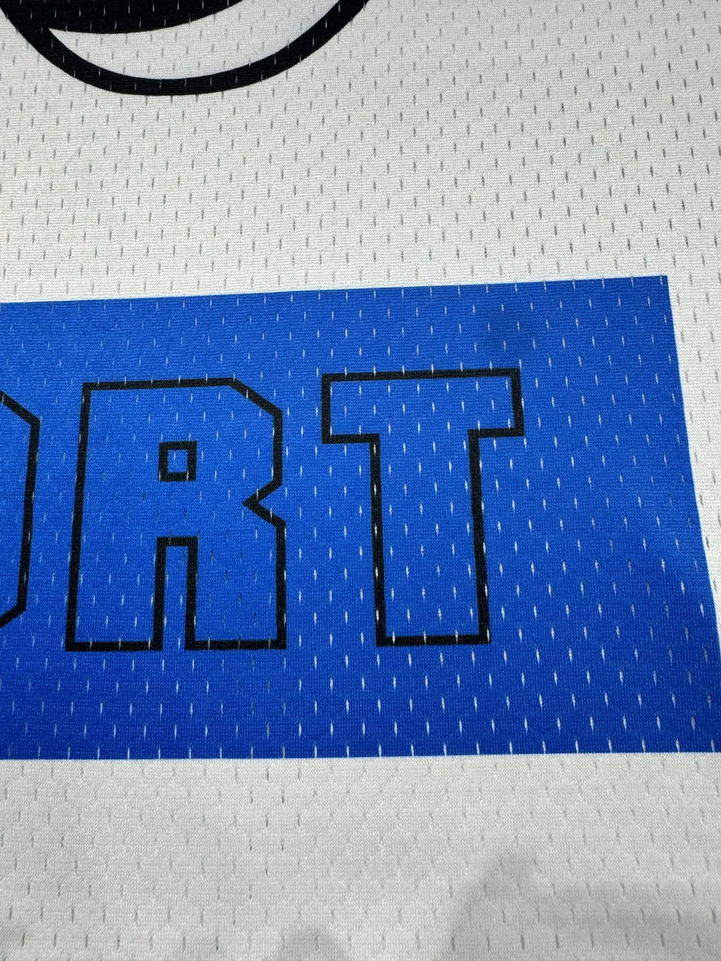 Oversized Striped Mesh Football Jersey D15524337 — view 35