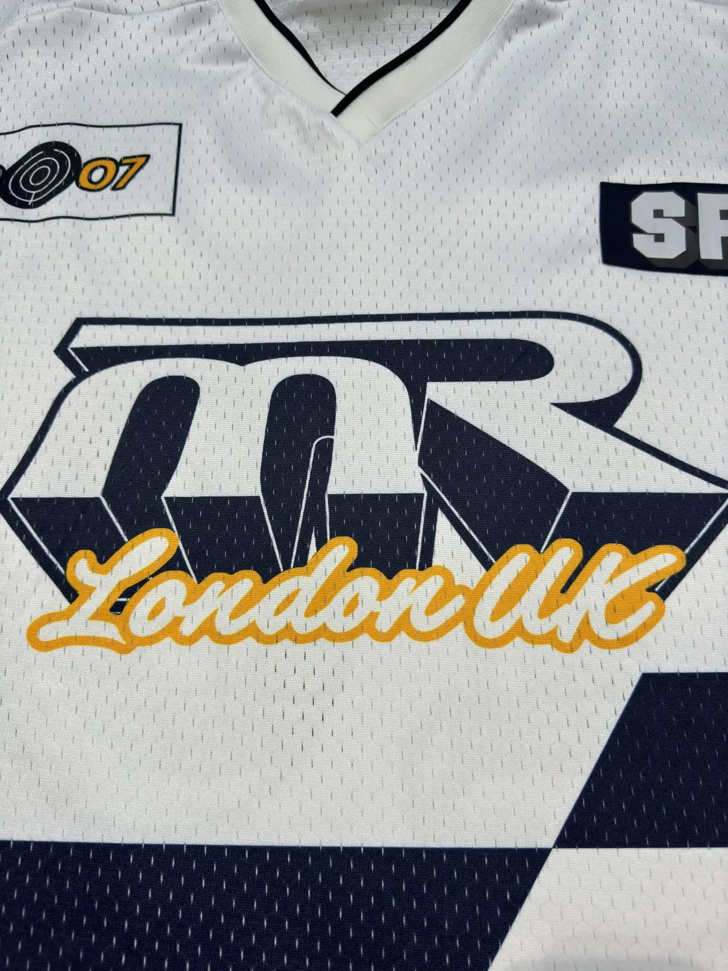 Oversized Striped Mesh Football Jersey D15524334 — view 16