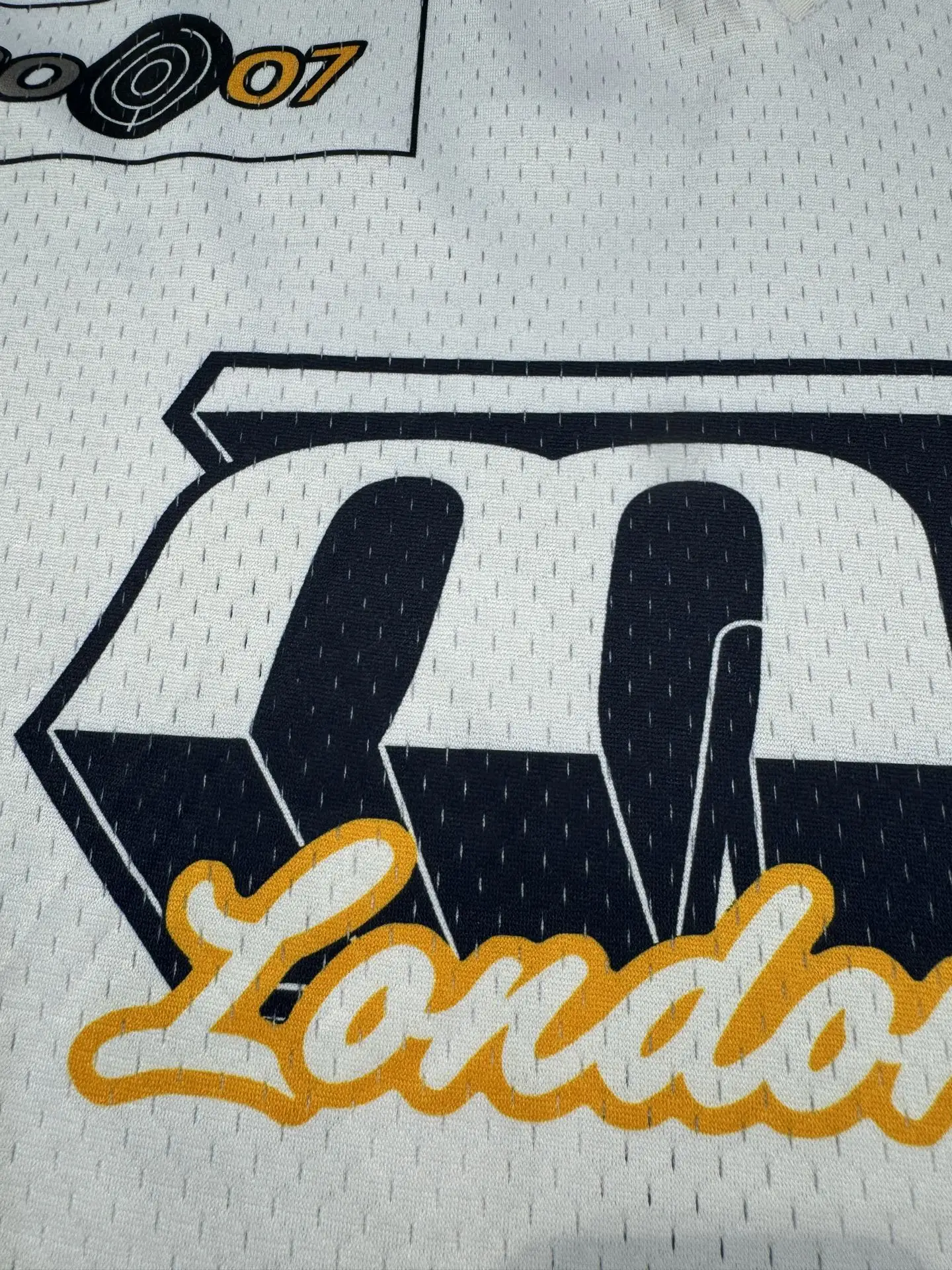 Oversized Striped Mesh Football Jersey D15524334 — view 17