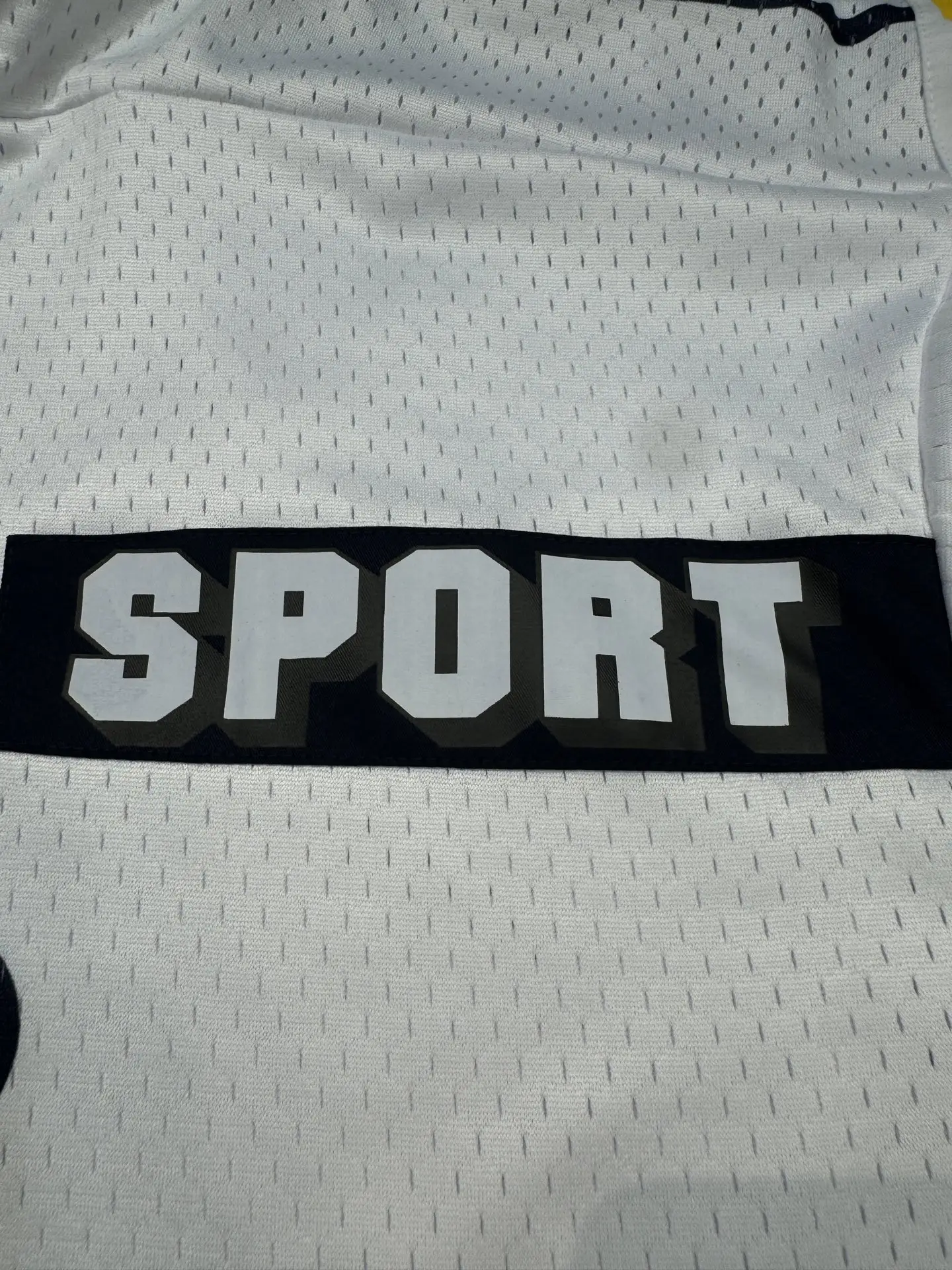 Oversized Striped Mesh Football Jersey D15524334 — view 20