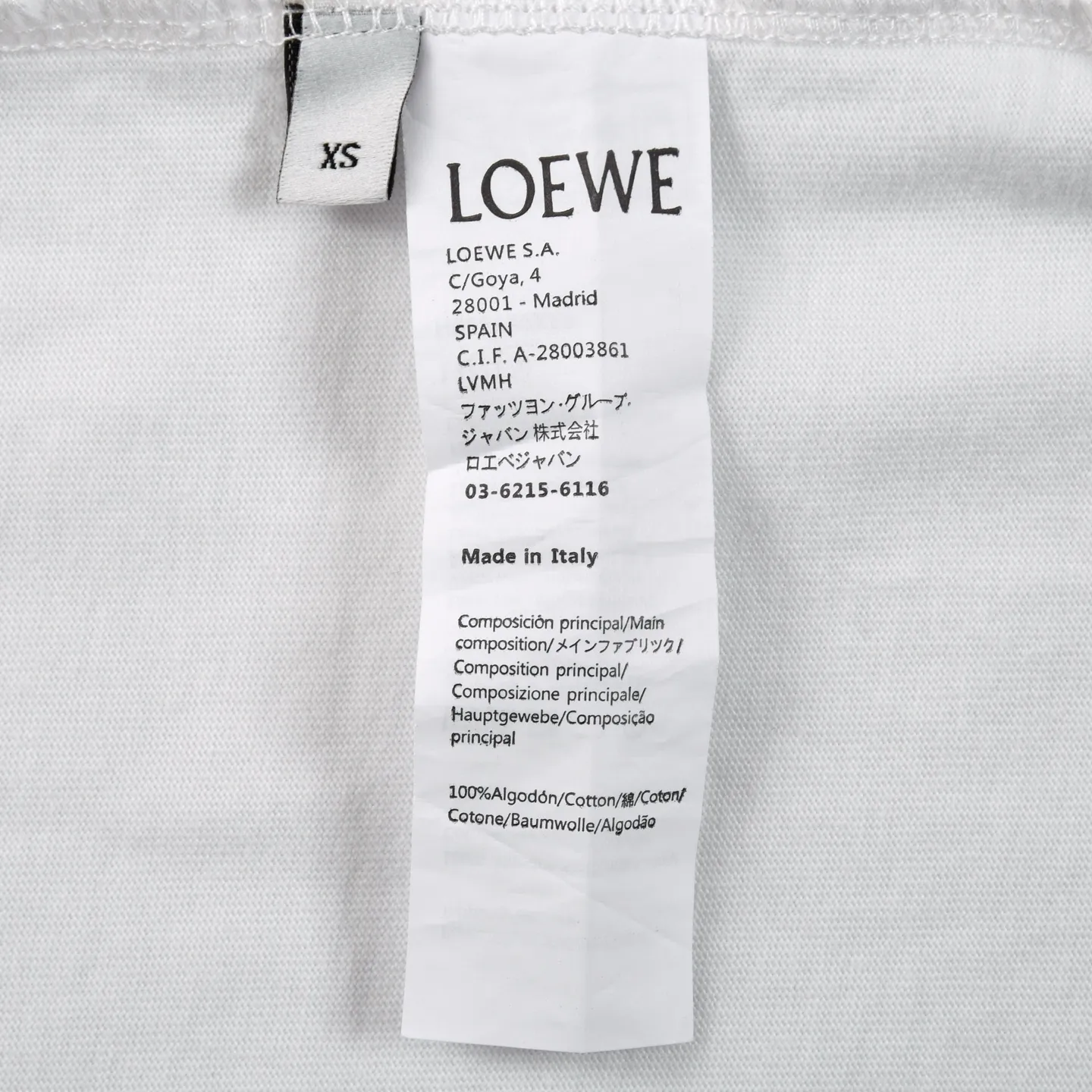 Logo Print Cotton-Jersey T-Shirt D15513190 — view 7