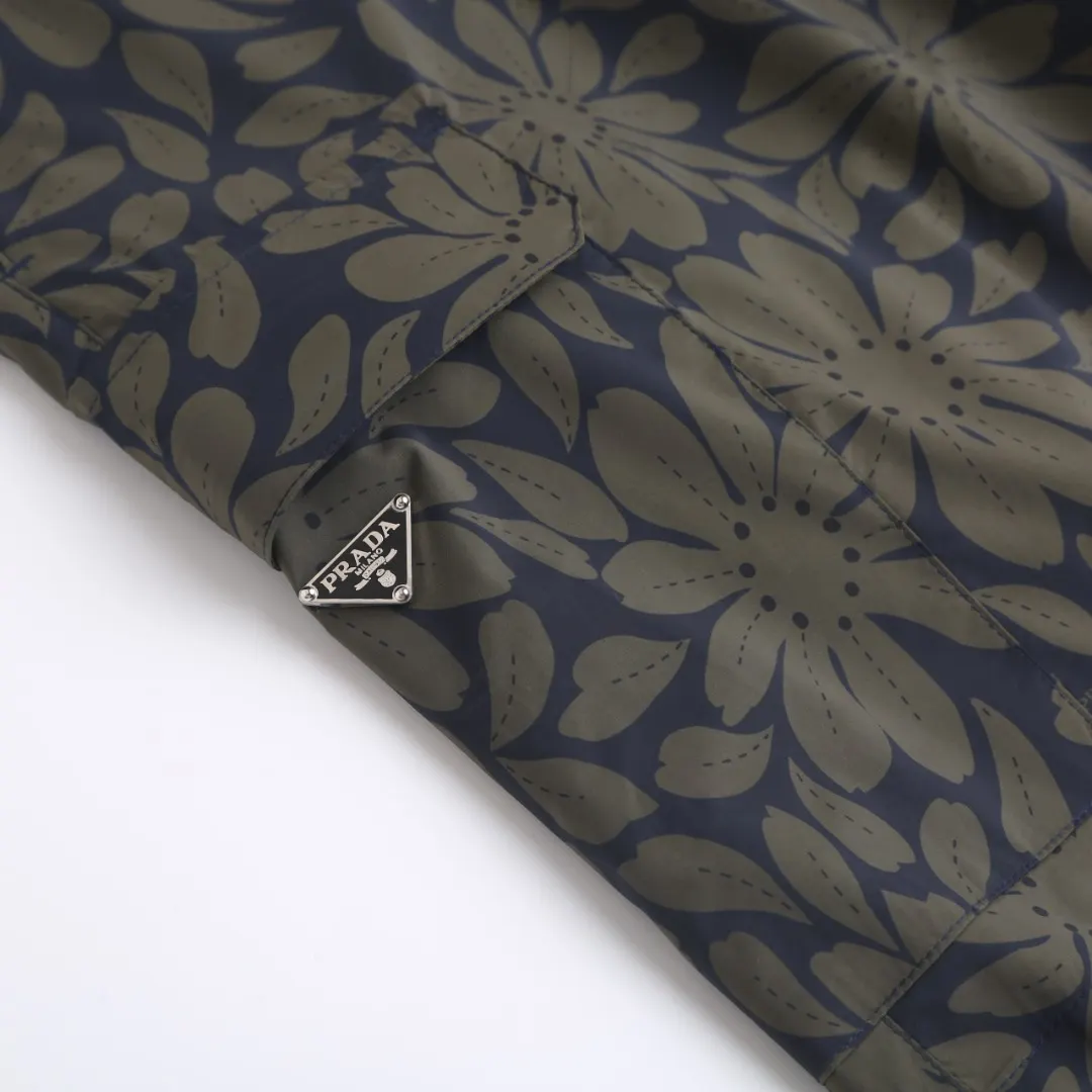 Floral-Print Nylon Cargo Shorts D15521678 — view 5