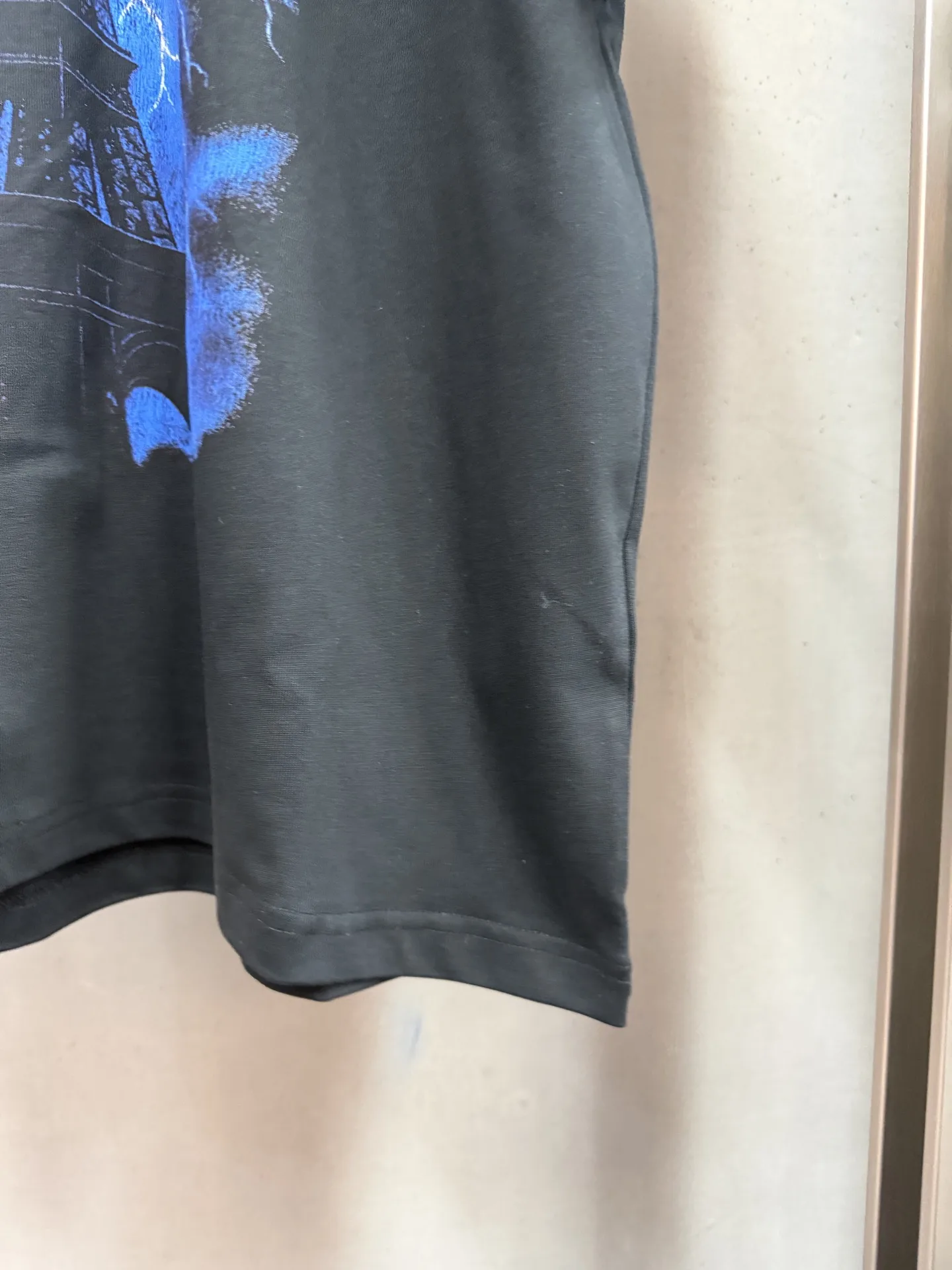 Eiffel Tower Lightning Graphic Oversized T-Shirt D15520056 — view 7